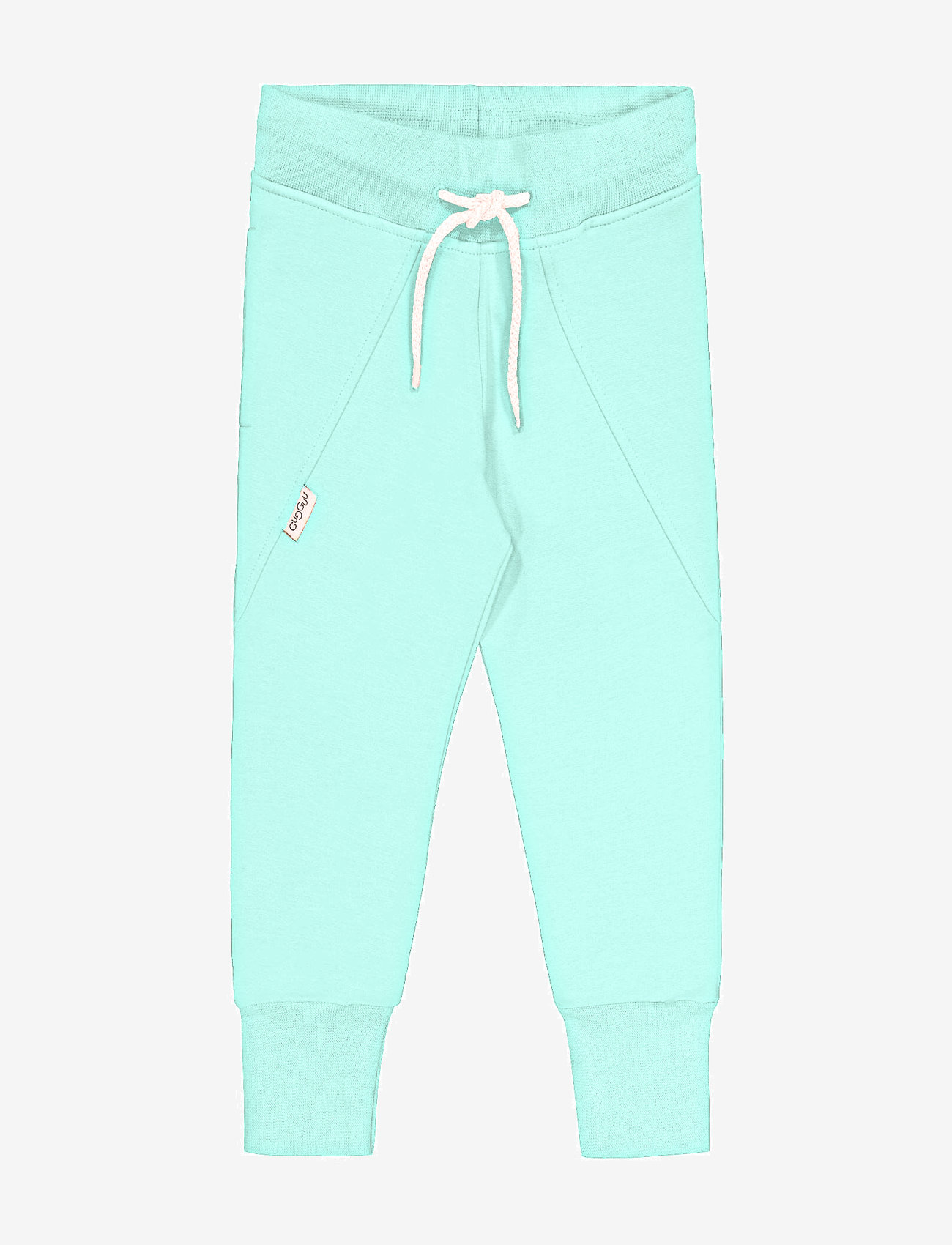 Gugguu - Slim Baggy Sweatpants - mjukisbyxor - blue water - 0