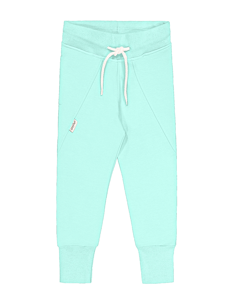 Gugguu - Slim Baggy Sweatpants - mjukisbyxor - blue water - 0