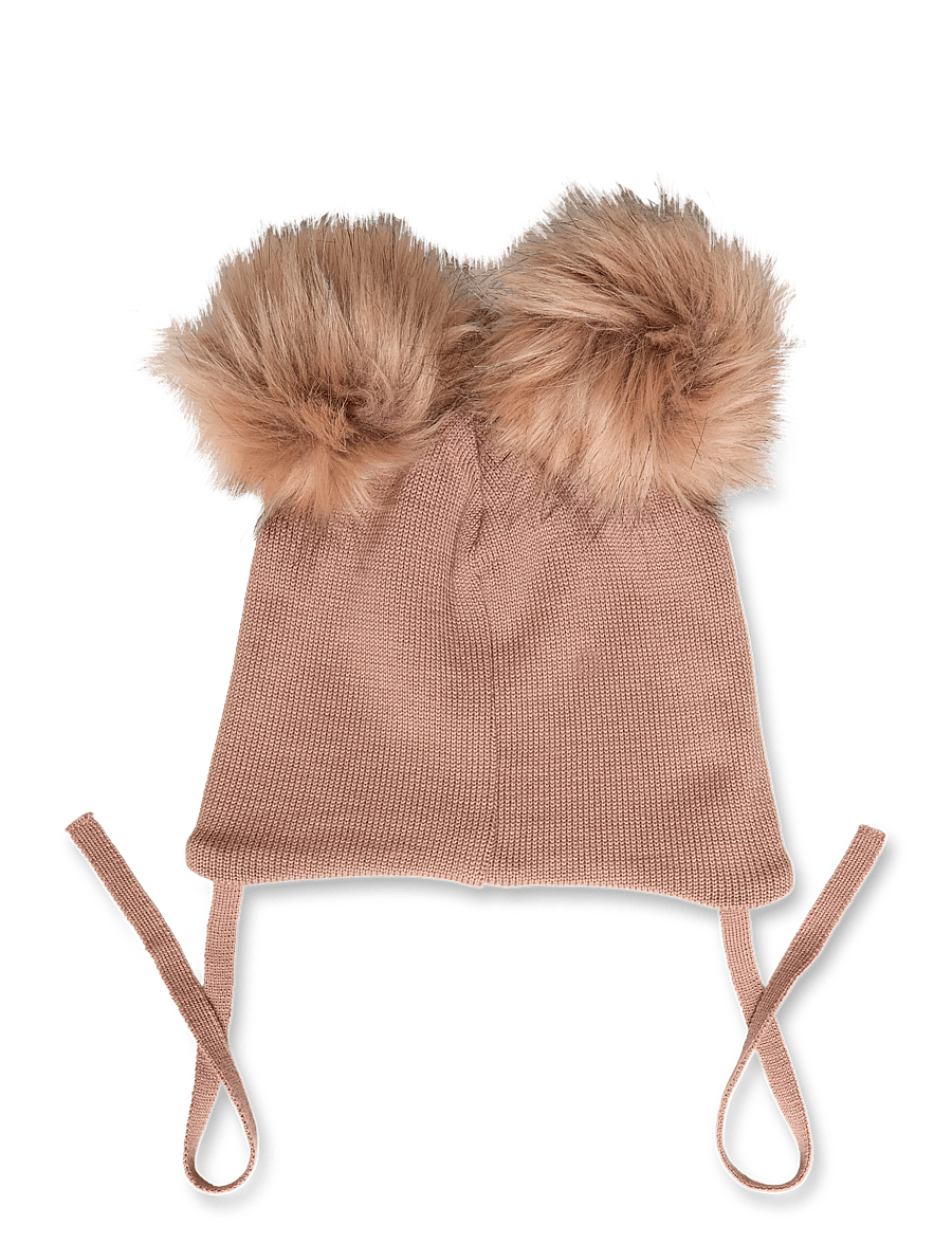 Gugguu - Merino Double Furry Baby Beanie - babymützen - golden kindness - 1