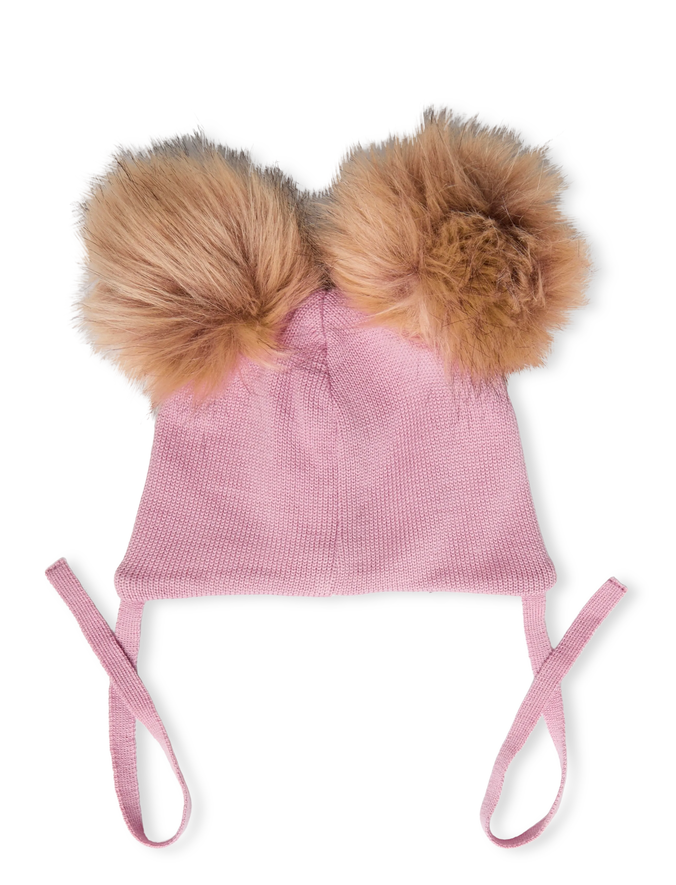 Gugguu - Merino Double Furry Baby Beanie - babymützen - meadow mallow - 1