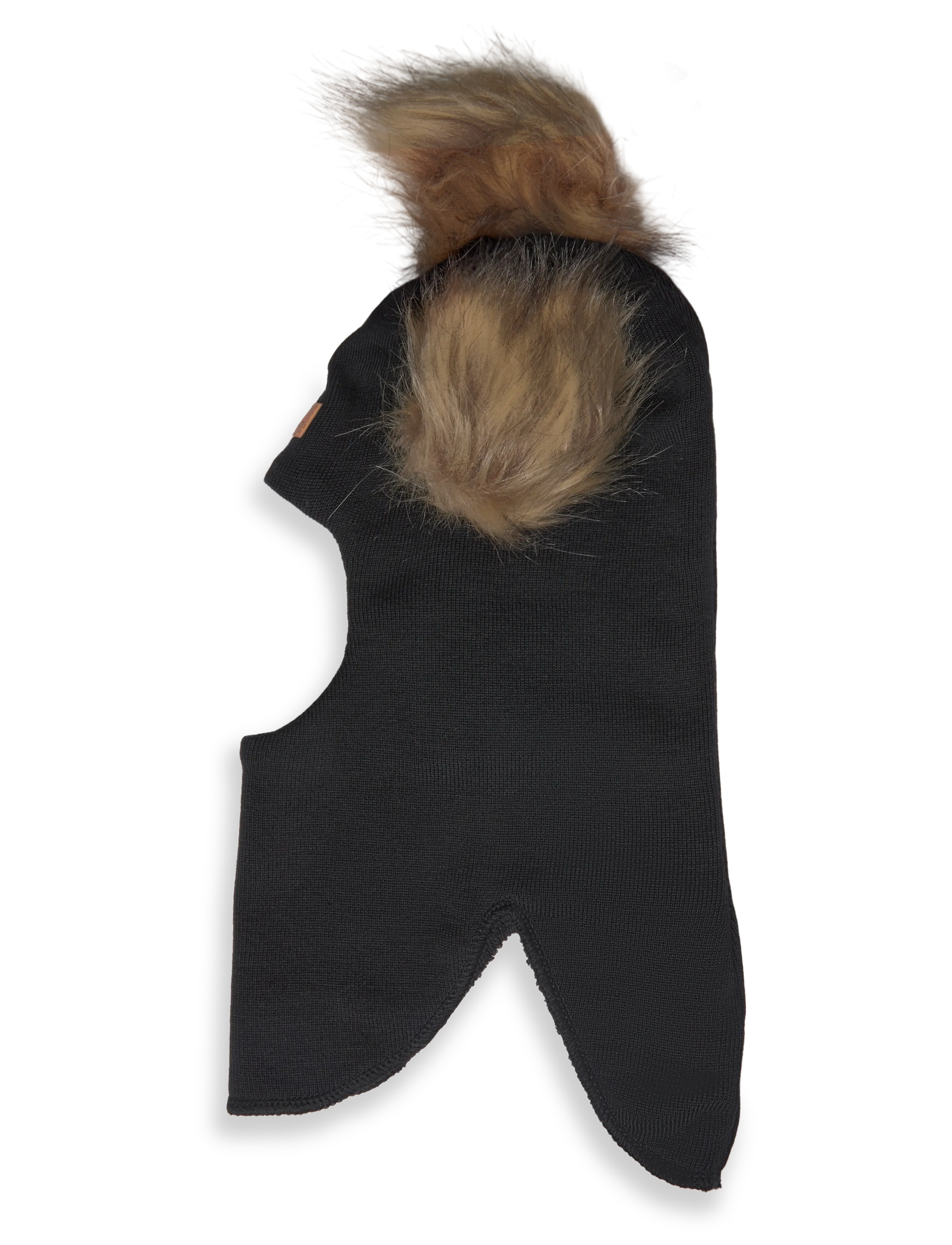 Gugguu - Merino Furry Balaclava - talvised aksessuaarid - black - 1