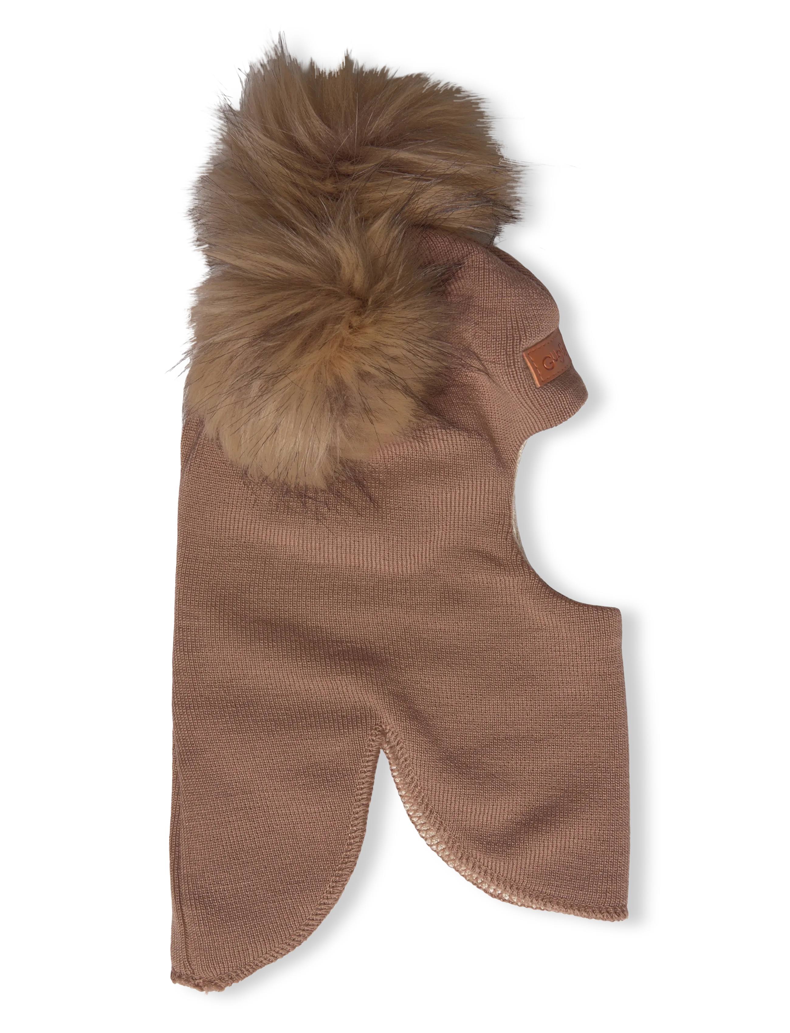 Gugguu - Merino Furry Balaclava - winteraccessoires - golden kindness - 1