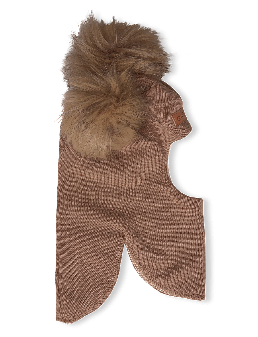 Gugguu - Merino Furry Balaclava - winteraccessoires - golden kindness - 1
