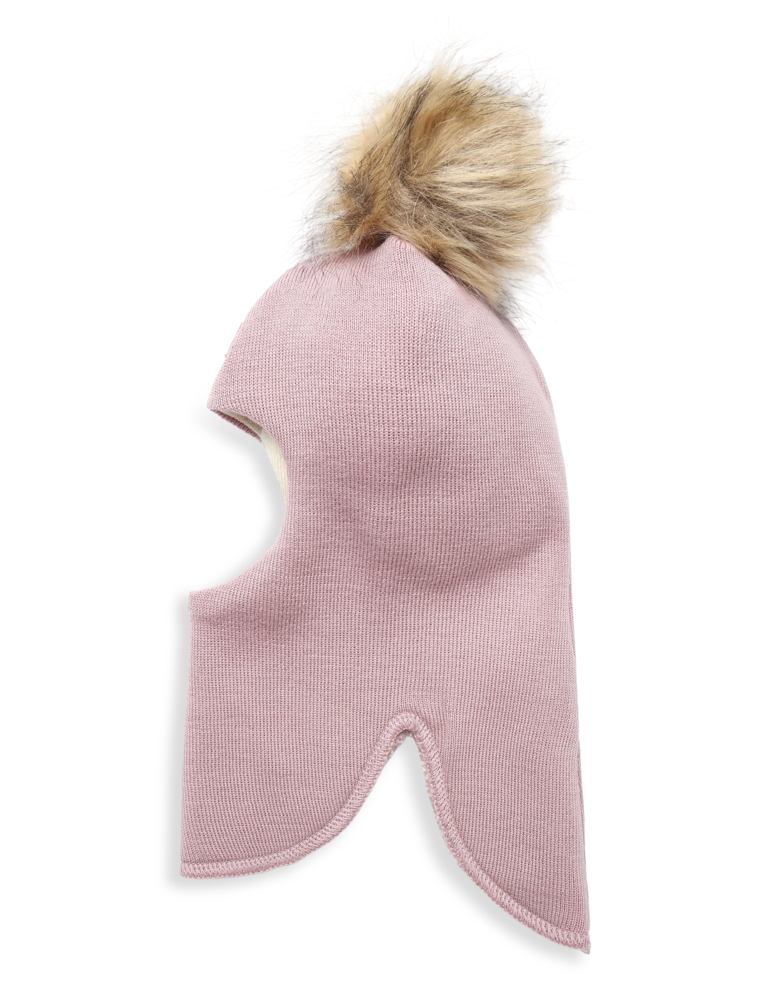 Gugguu - Merino Furry Balaclava - talvised aksessuaarid - meadow mallow - 1