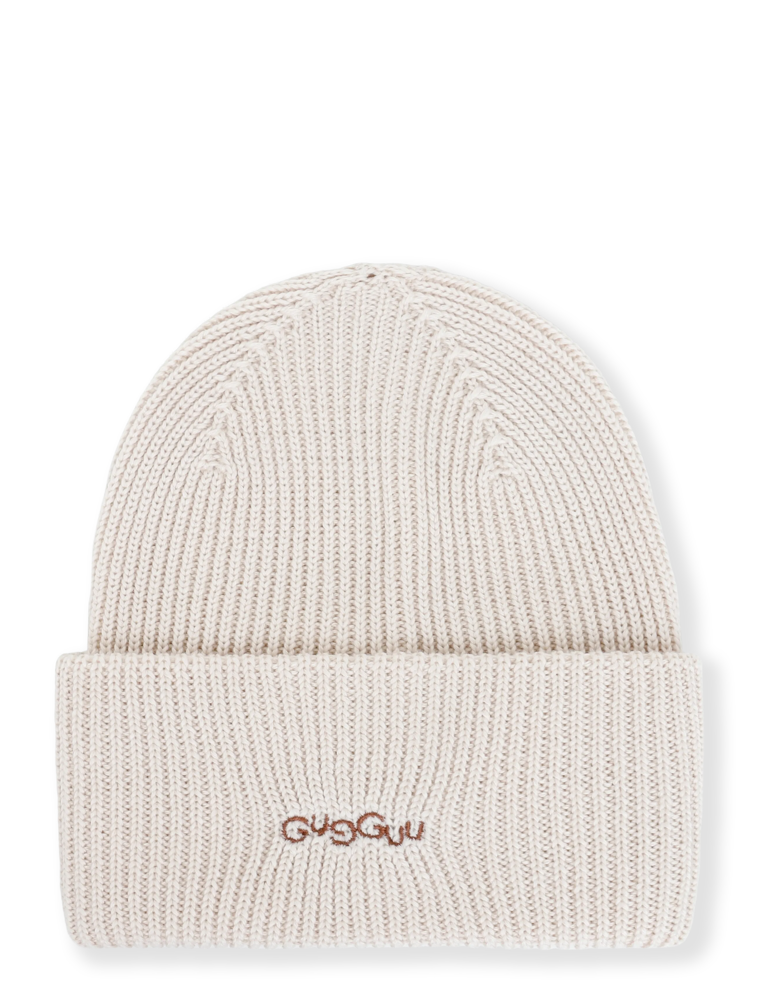 Gugguu Merino Ribbed Hat - Gugguu - MOONBEAM / cream