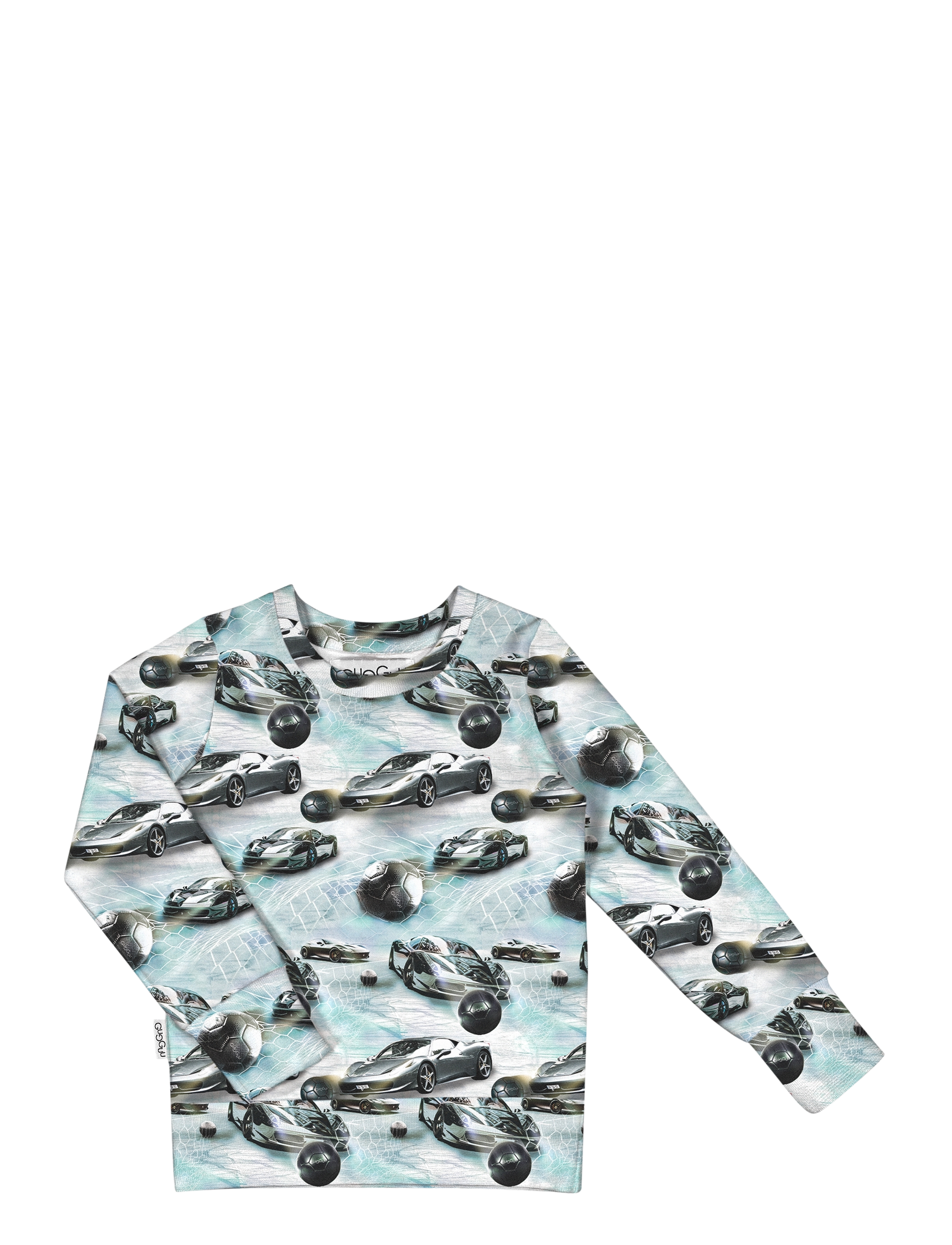 Gugguu Print Sweatshirt - Riided - CARSOCCER / blue
