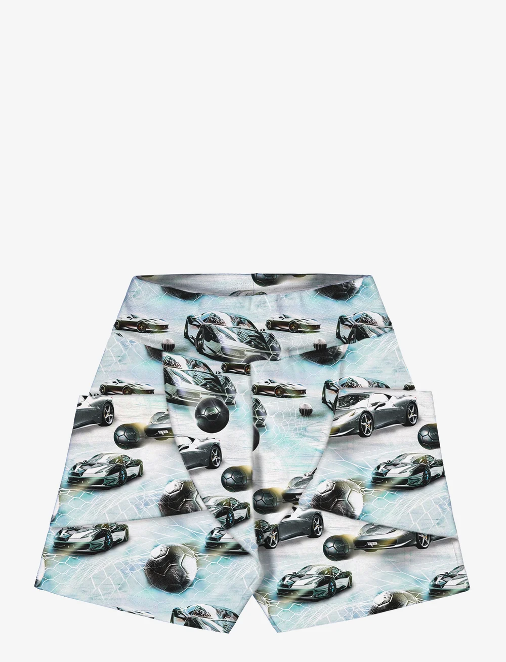 Gugguu - Print College Baggy Shorts - sweatshorts - carsoccer - 1