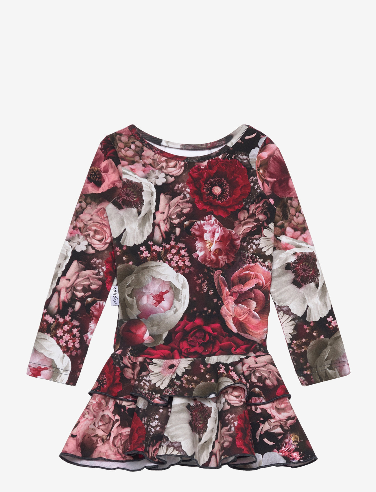 Gugguu - Print Frilla Dress - nightflower - 0