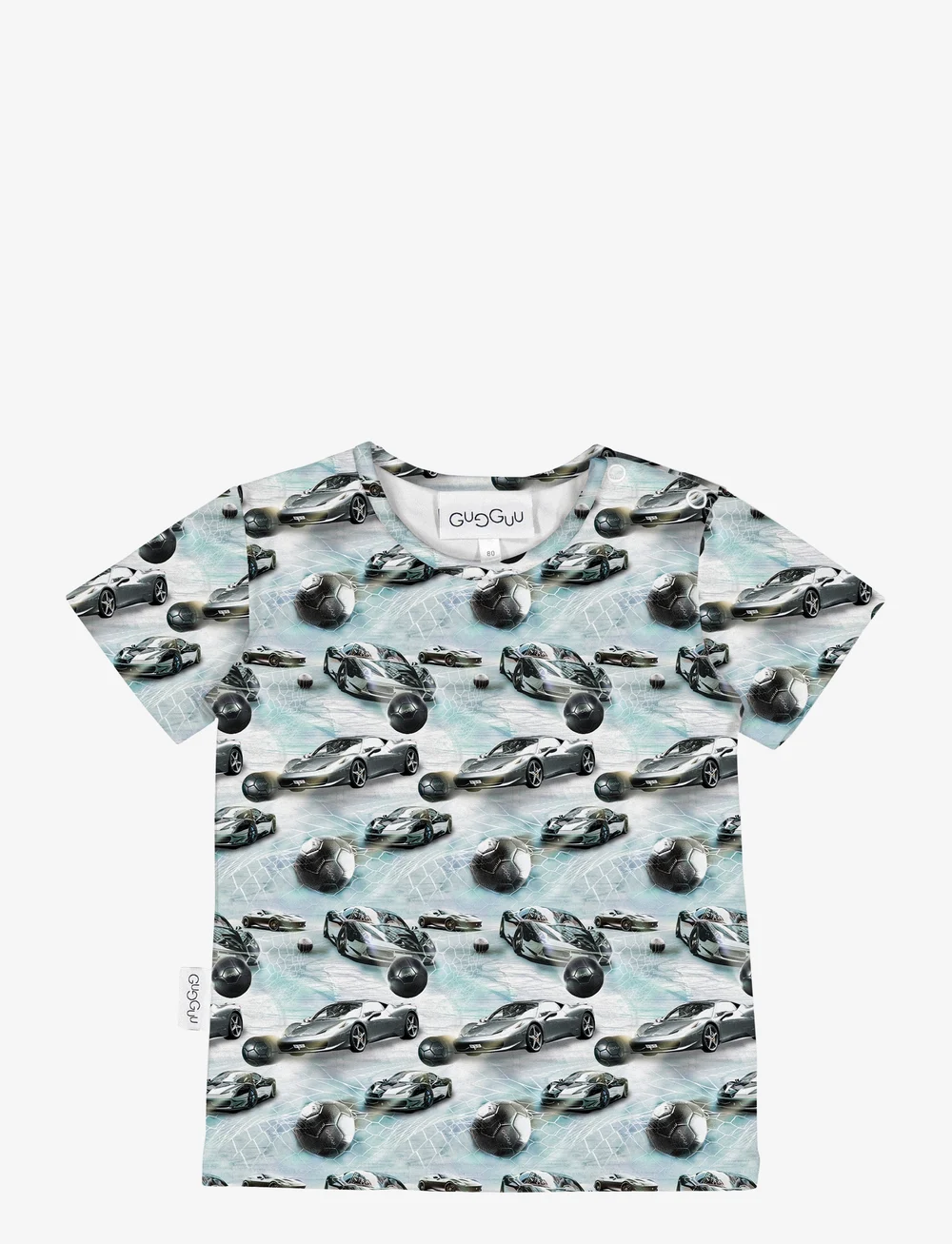 Gugguu - Print Relax T-shirt - kortærmede t-shirts - carsoccer - 1