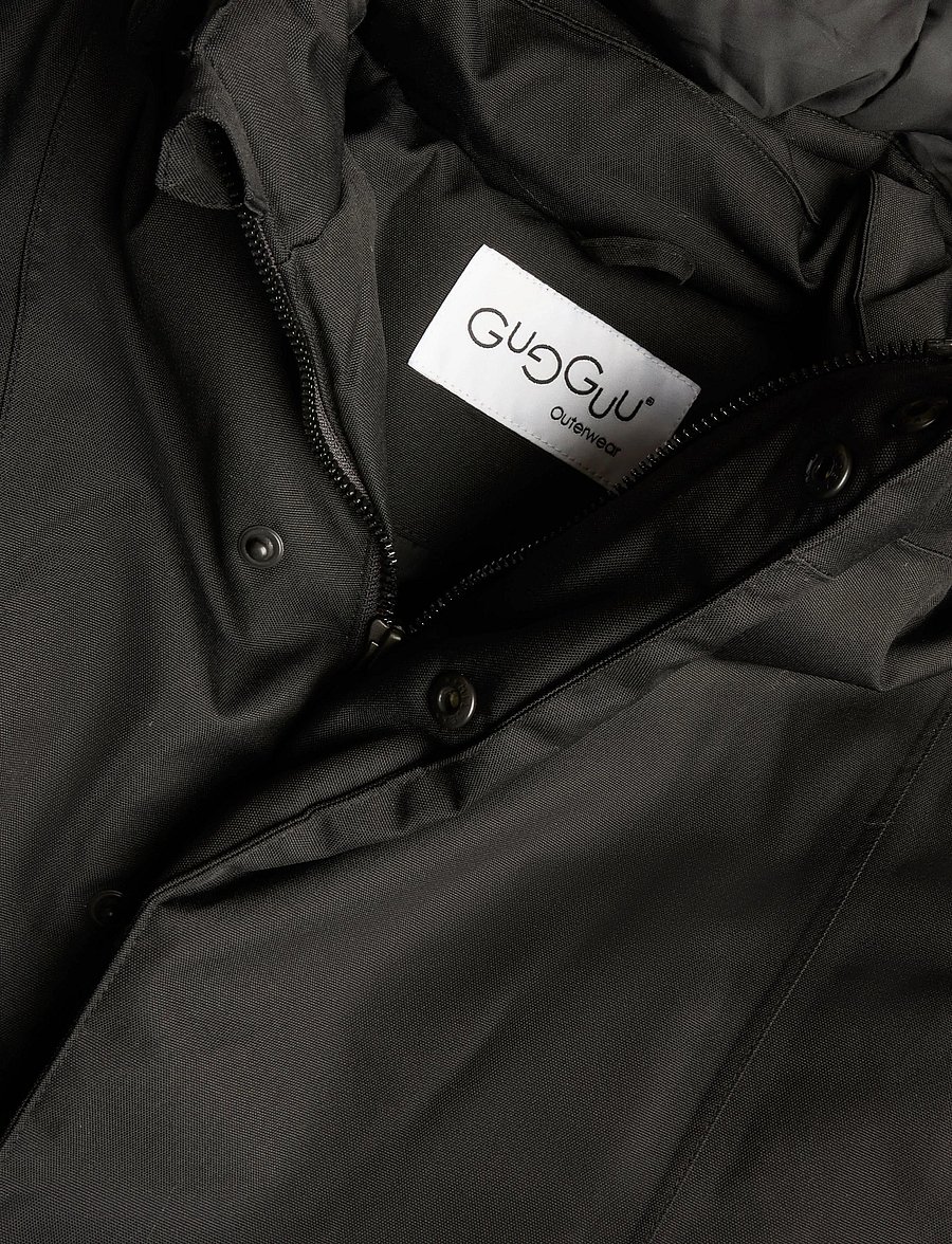 Gugguu - C'moon Winter Parka - daunen- und steppjacken - black - 2