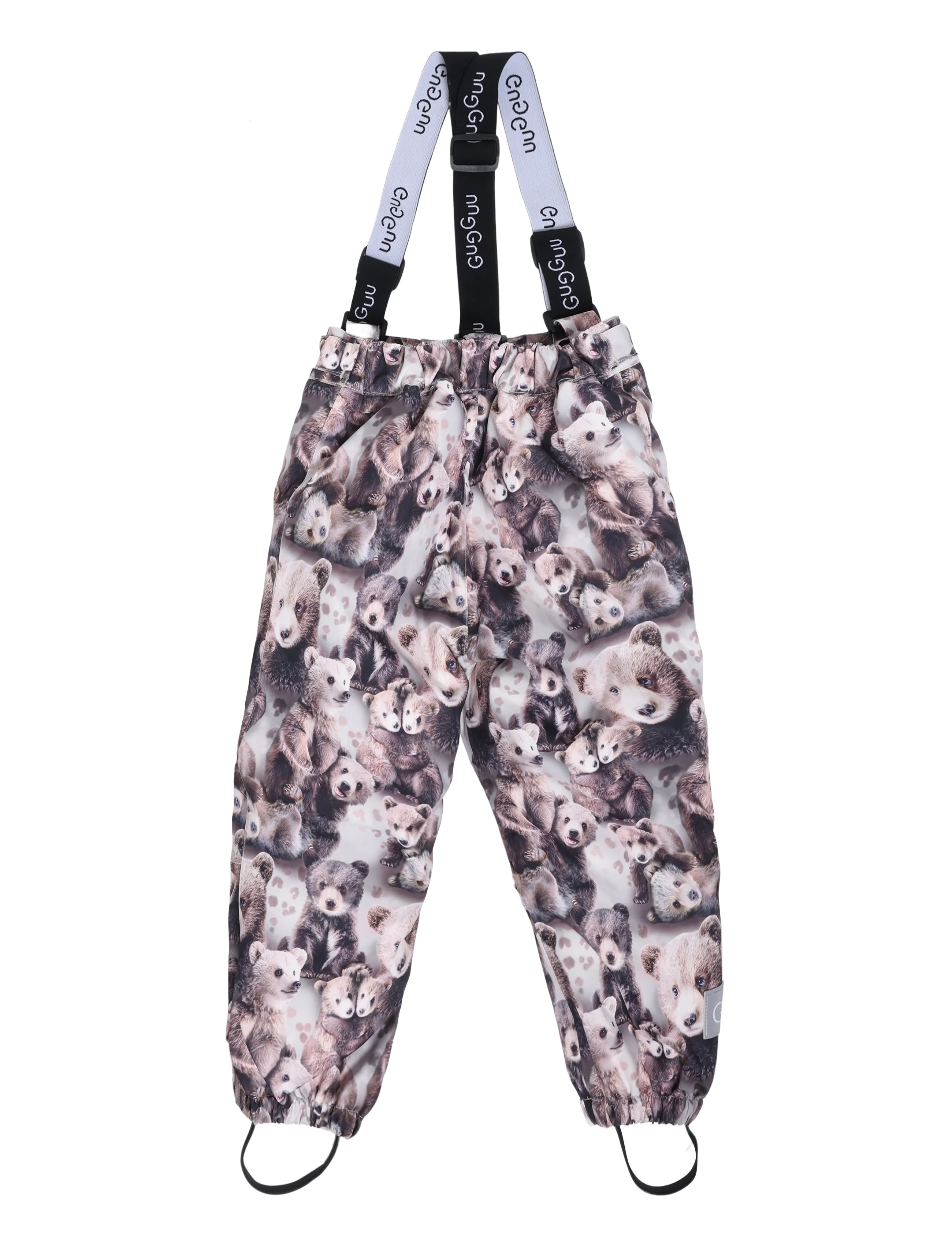 Gugguu - Print Winter Pants - bears - 1