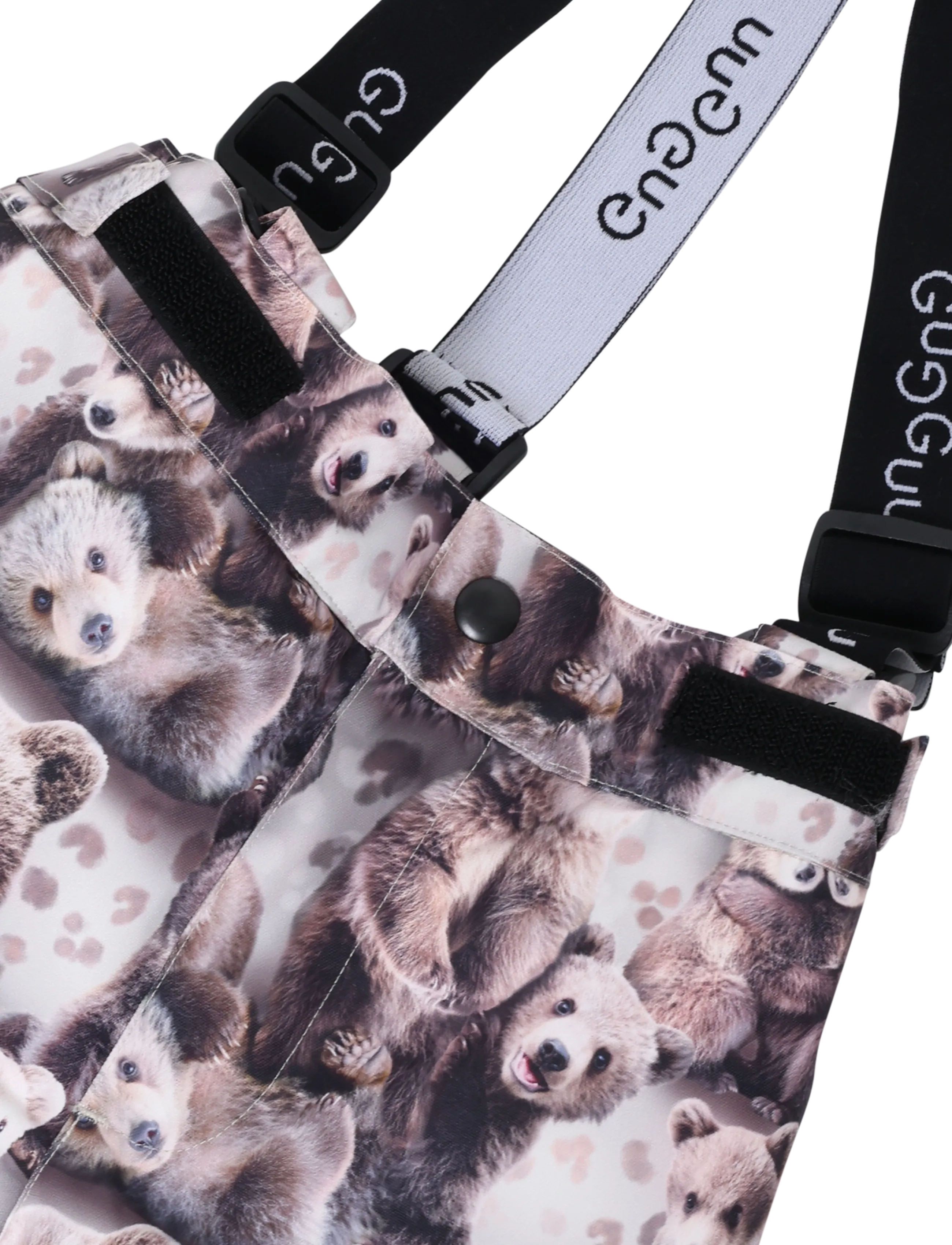Gugguu - Print Winter Pants - bears - 2