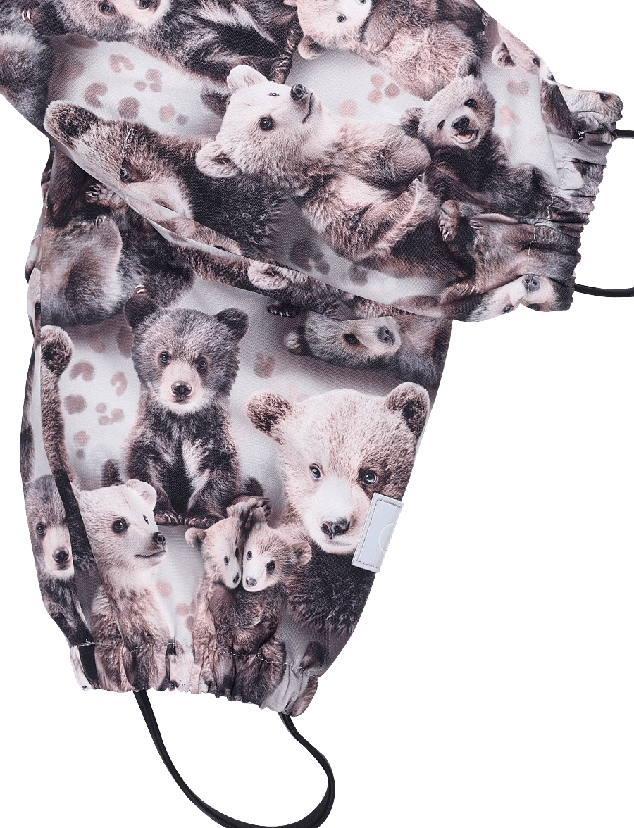 Gugguu - Print Winter Pants - bears - 3