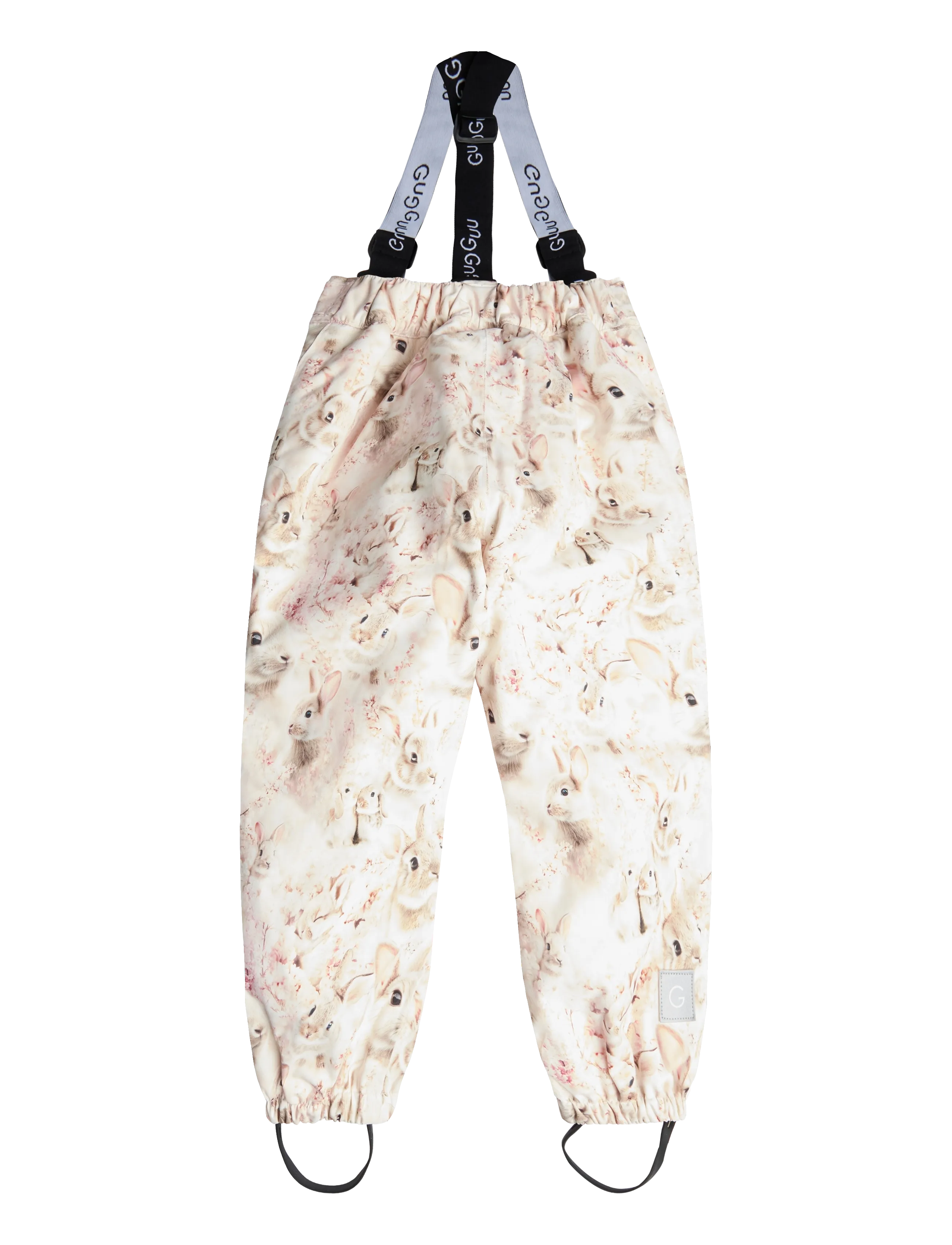 Gugguu - Print Winter Pants - winter trousers - bunnies - 1
