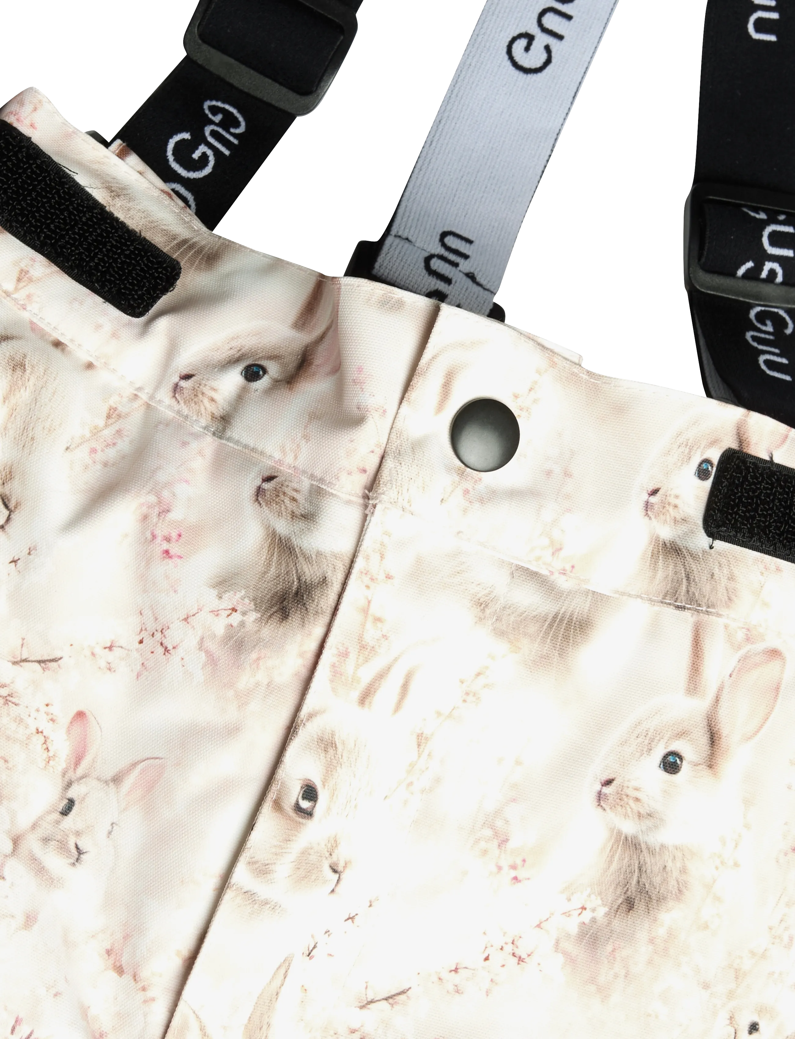 Gugguu - Print Winter Pants - winter trousers - bunnies - 2