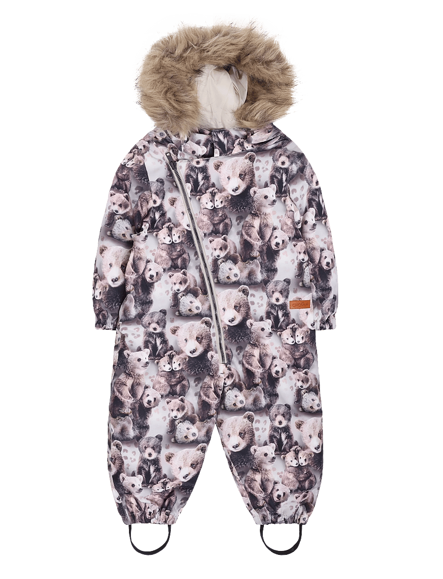 Gugguu - Print Snowsuit - schneeanzug - bears - 0