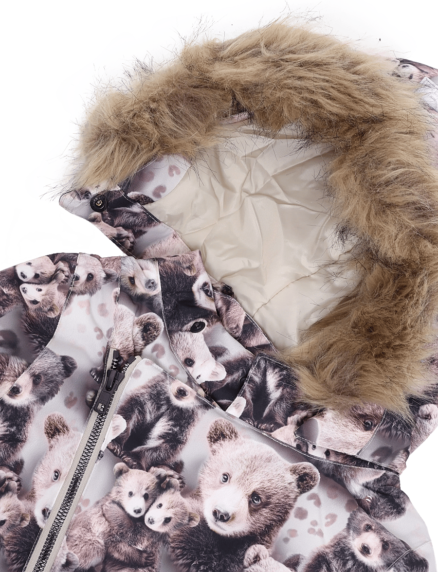 Gugguu - Print Snowsuit - schneeanzug - bears - 2