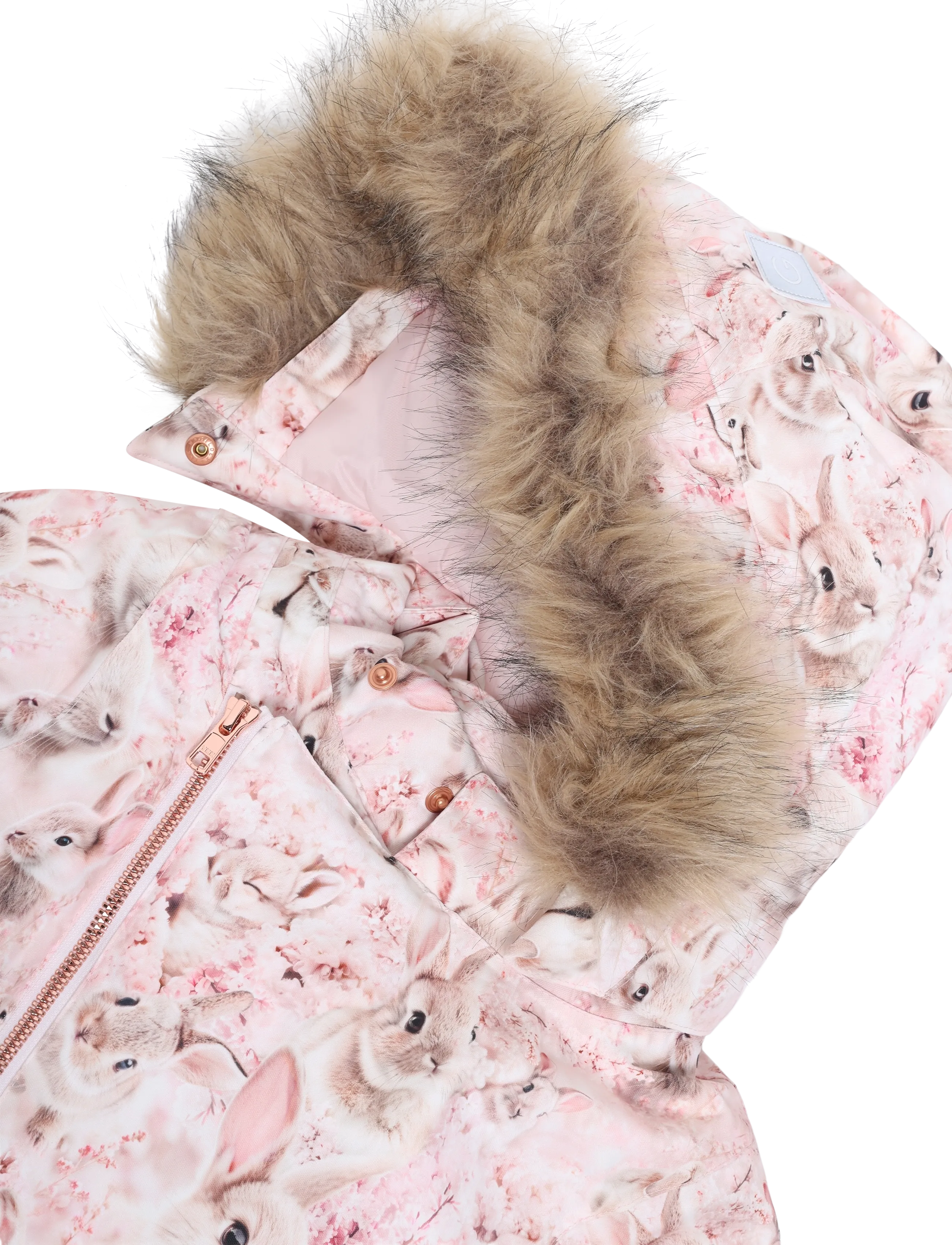 Gugguu - Print Snowsuit - bunnies - 2