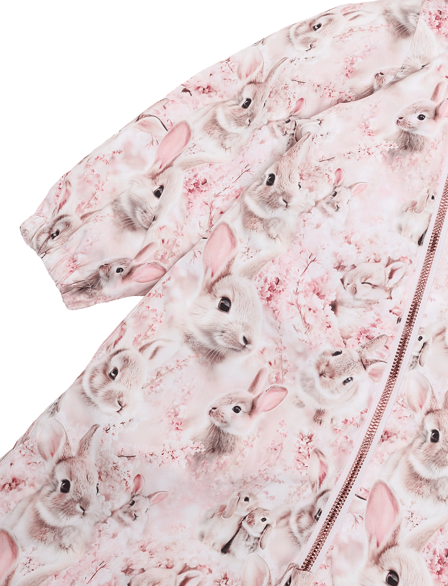 Gugguu - Print Snowsuit - talvekombed - bunnies - 4