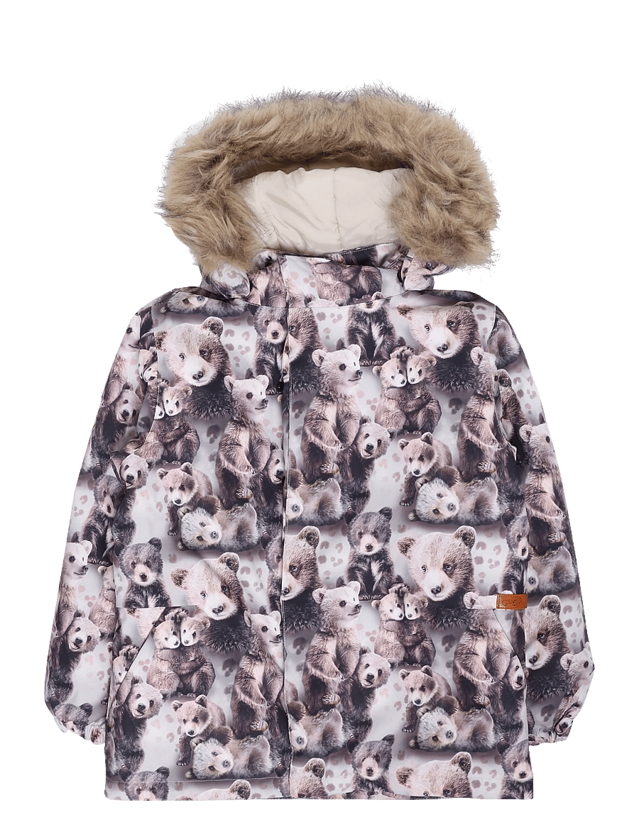 Gugguu - Print Winter Parka - bears - 0
