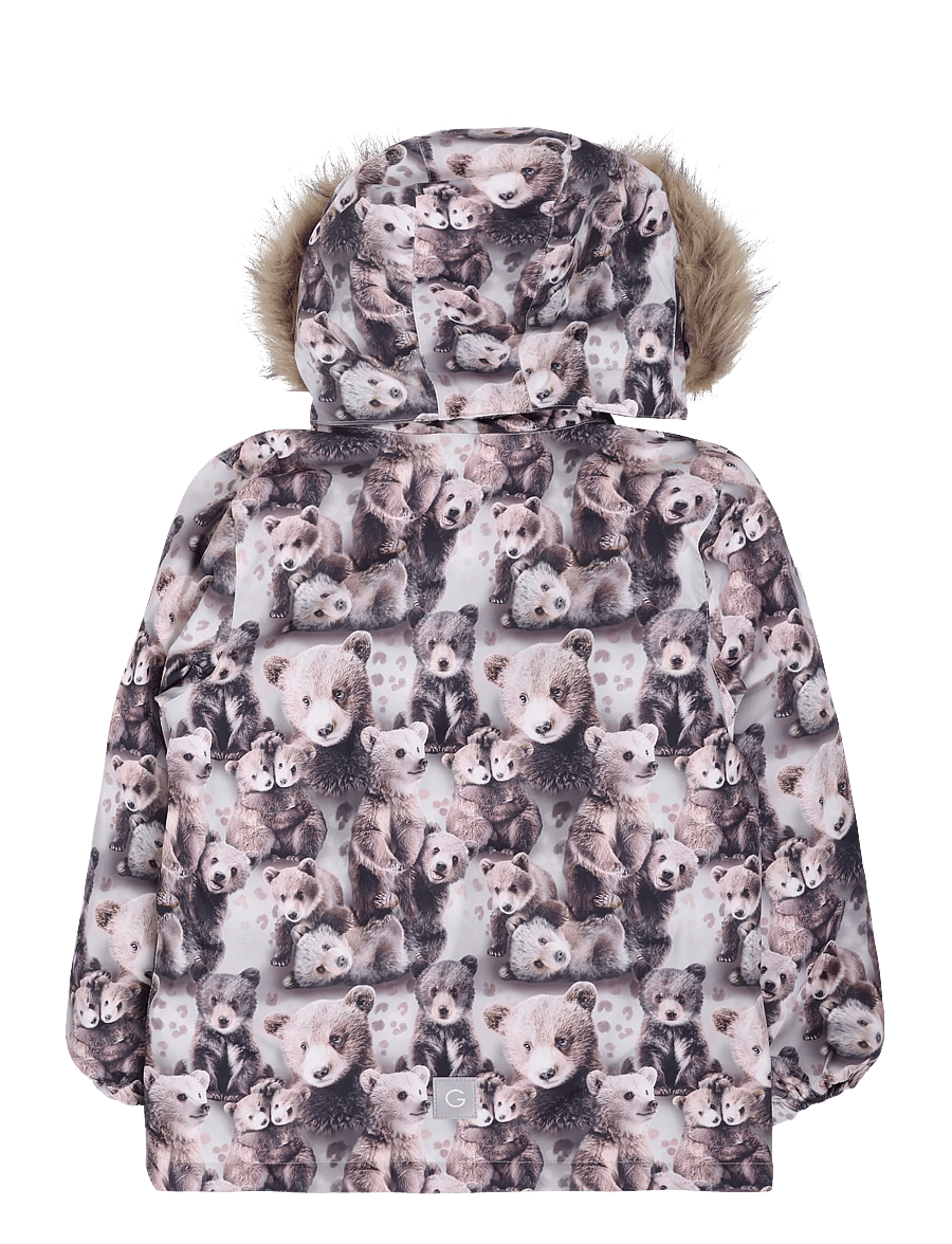 Gugguu - Print Winter Parka - bears - 1