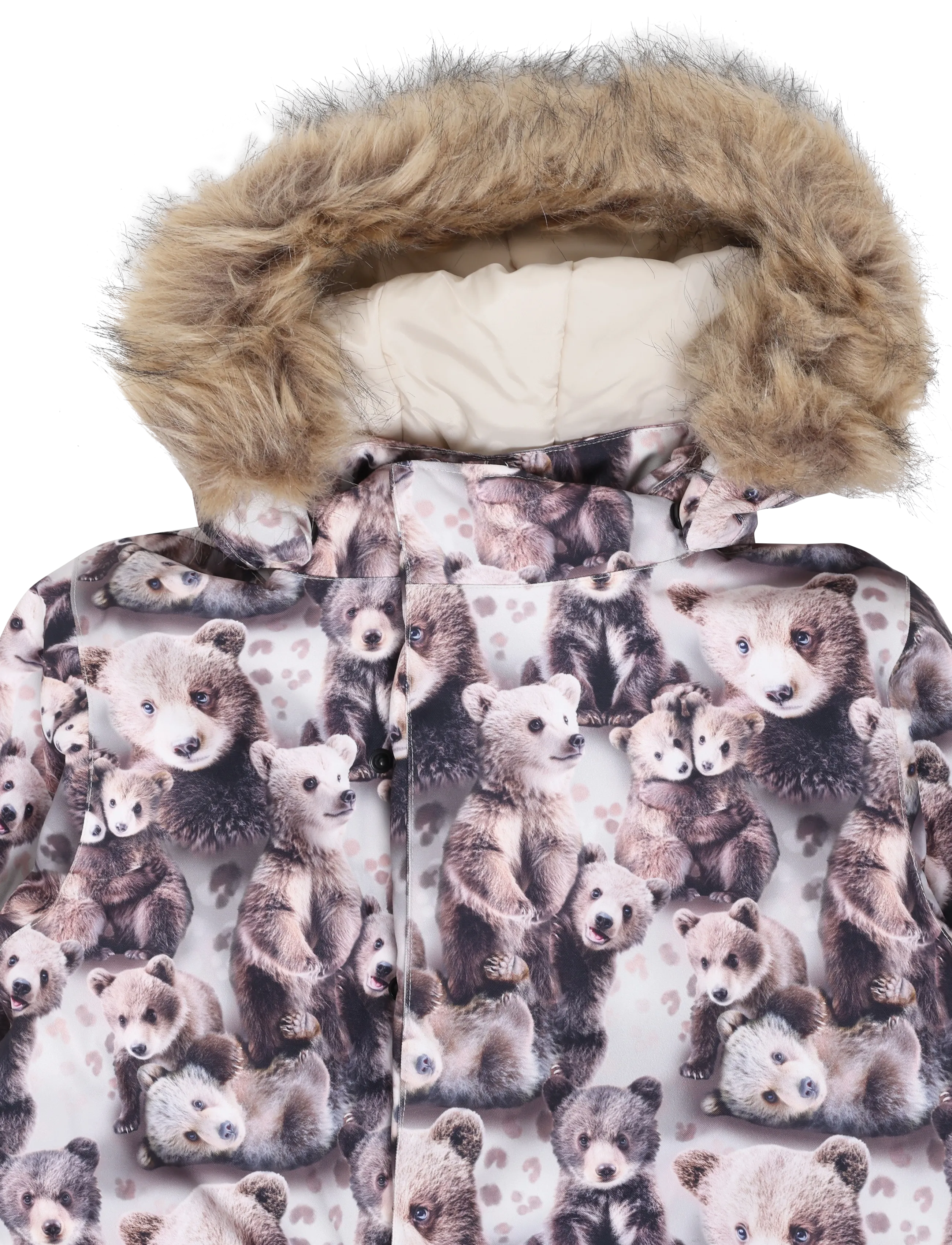 Gugguu - Print Winter Parka - bears - 2