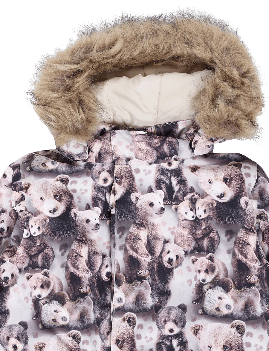 Gugguu - Print Winter Parka - bears - 2