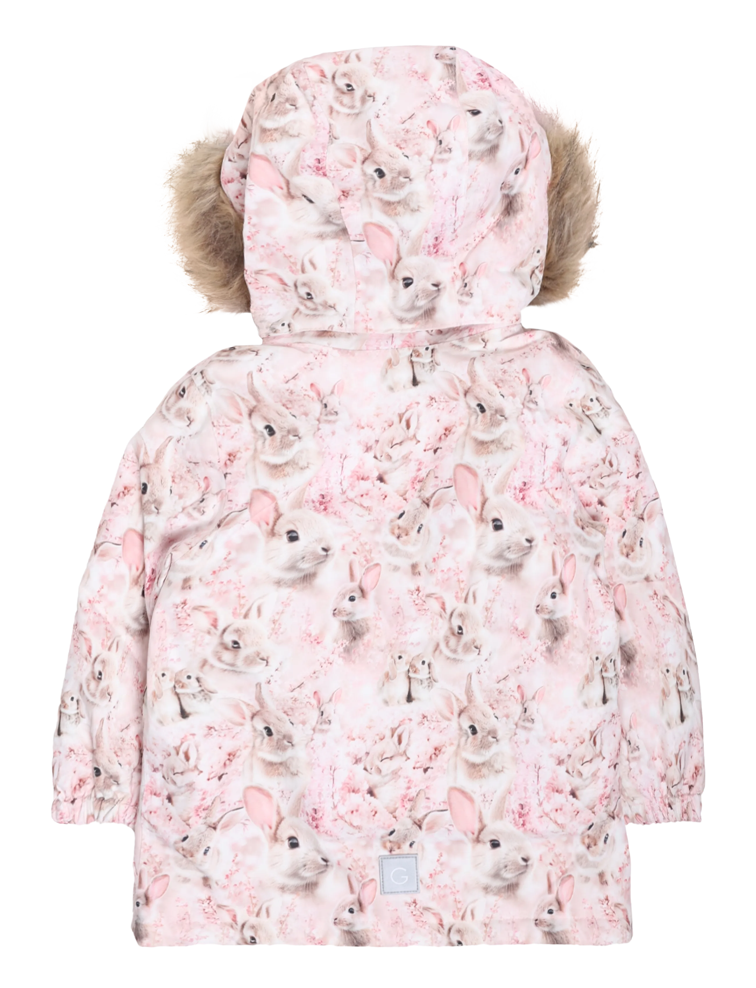 Gugguu - Print Winter Parka - bunnies - 1