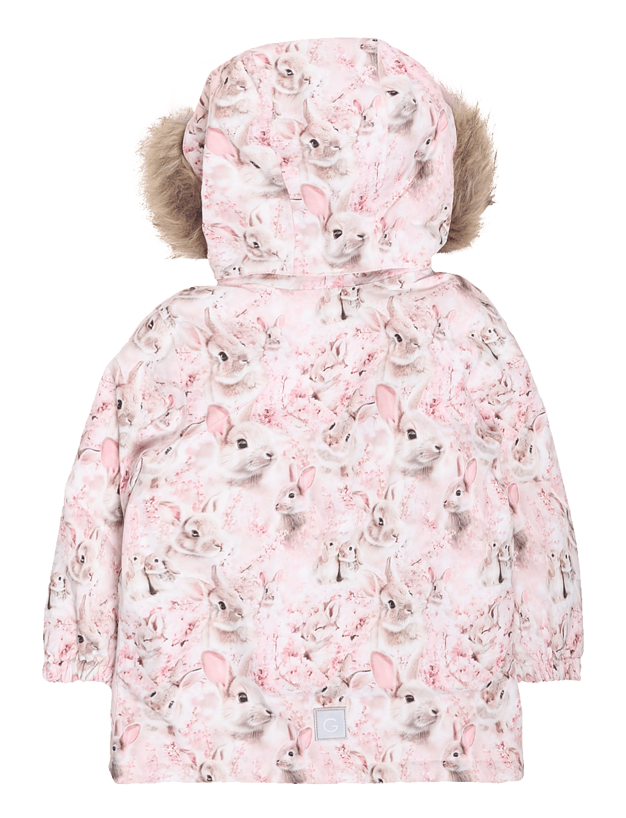 Gugguu - Print Winter Parka - bunnies - 1
