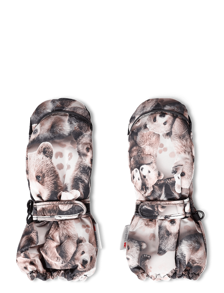 Gugguu - Print Winter Gloves - handschuhe - bears - 0