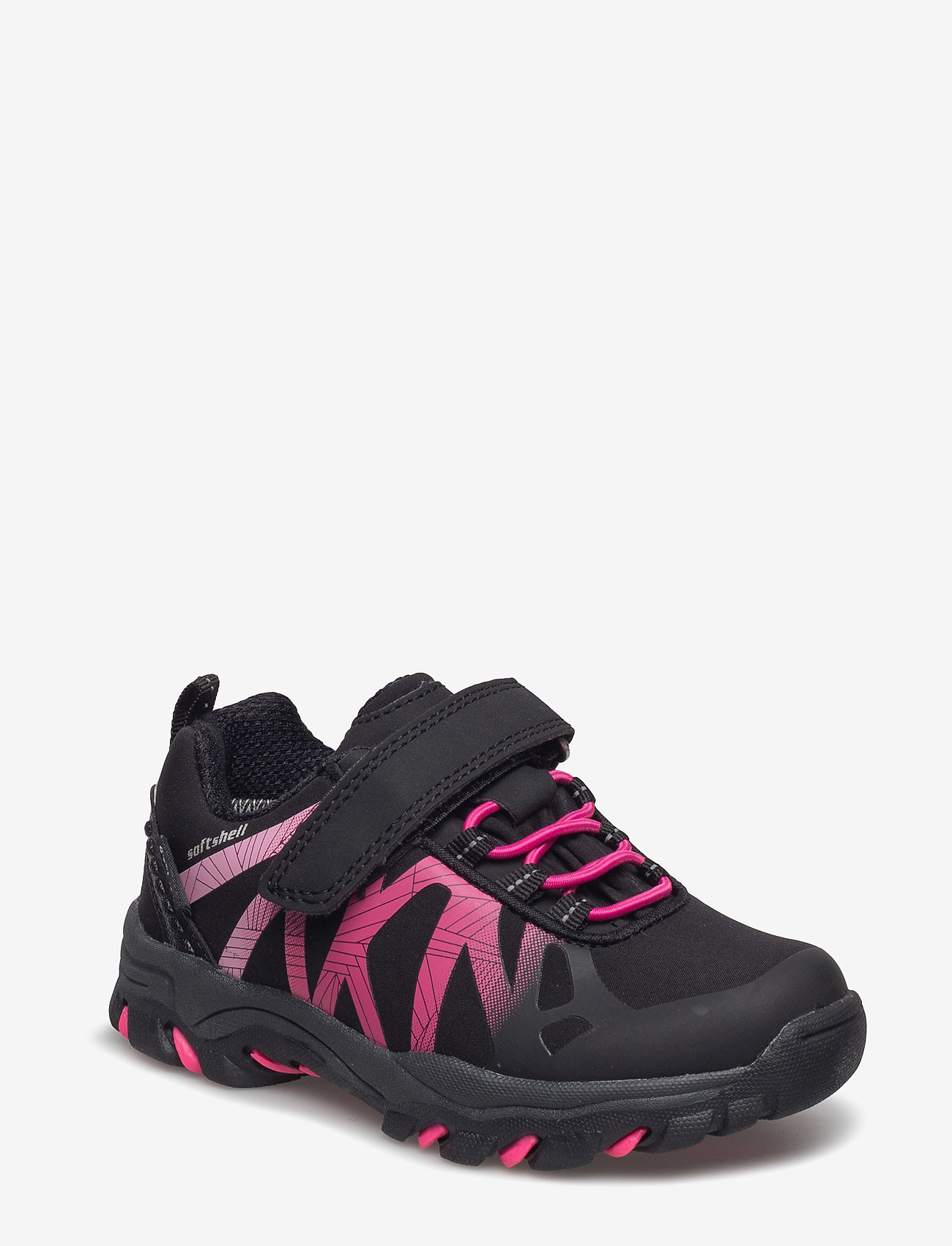 SHOES - BLACK/FUCHSIA