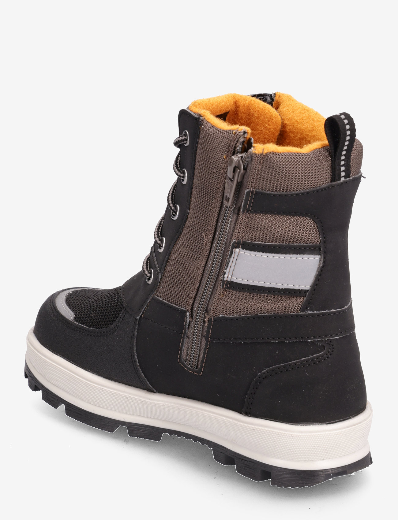 Gulliver - VENTURE GRAB GTX - talvesaapad - black/orange - 2