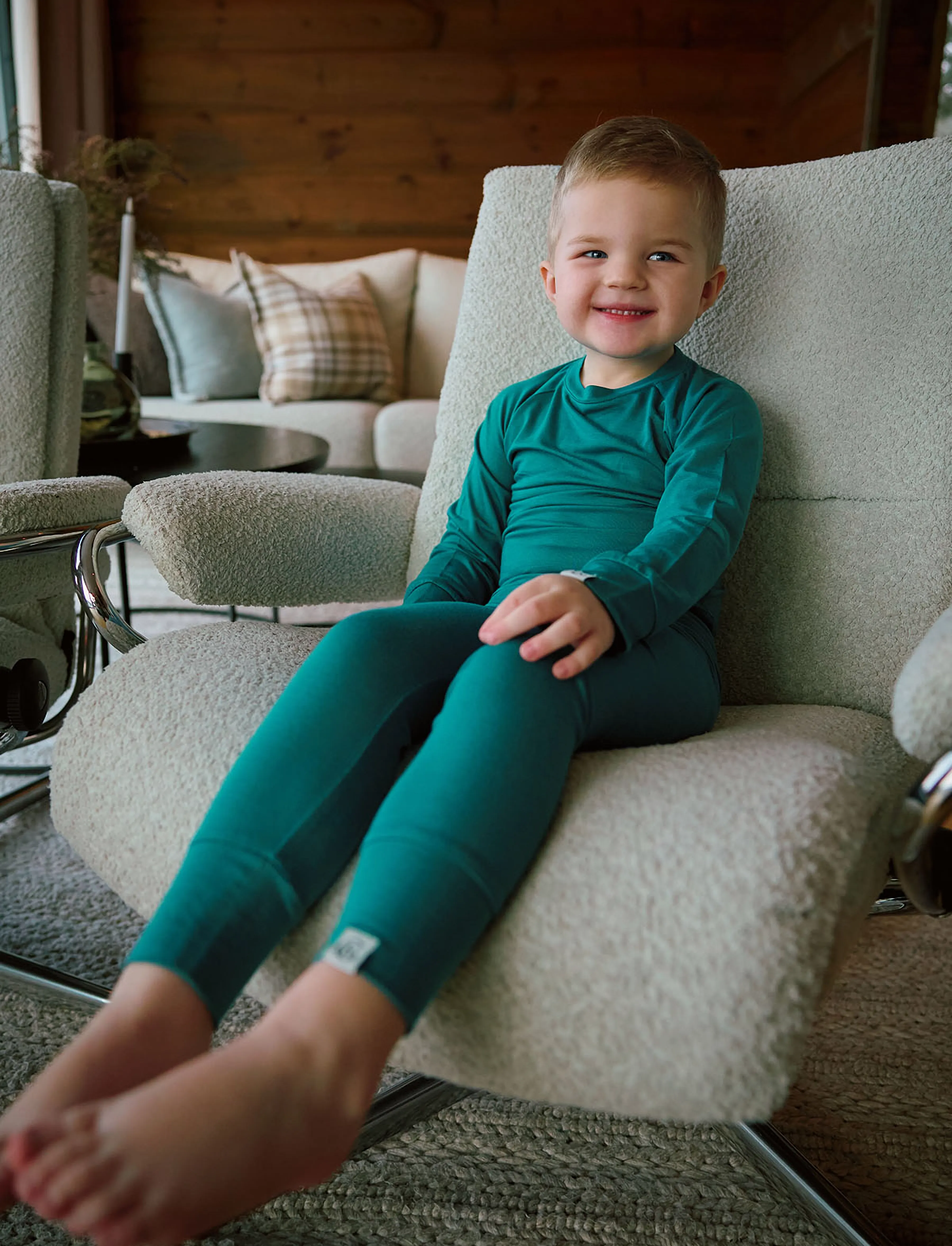 Gullkorn Vennen Baselayer, 110/116, Base Layers, Grün - Layer Sets, Kinder