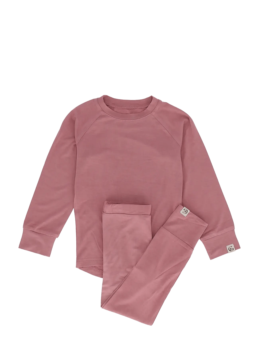 Gullkorn - Vennen Baselayer - underställsset - rosewood - 1