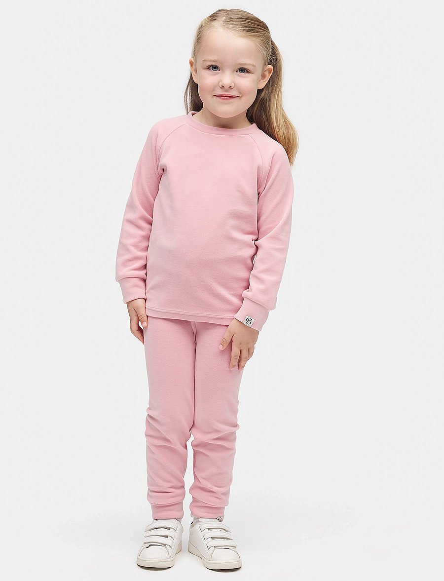 Gullkorn - Jona Fleece-set - underställsset - ballerina - 0