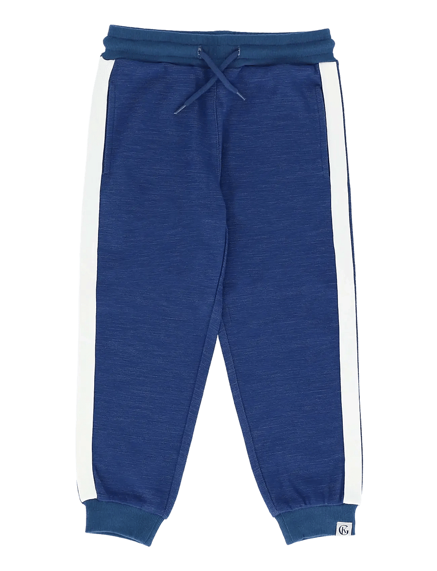Gullkorn - Syen Wool Pant - mjukisbyxor - d blue - 1