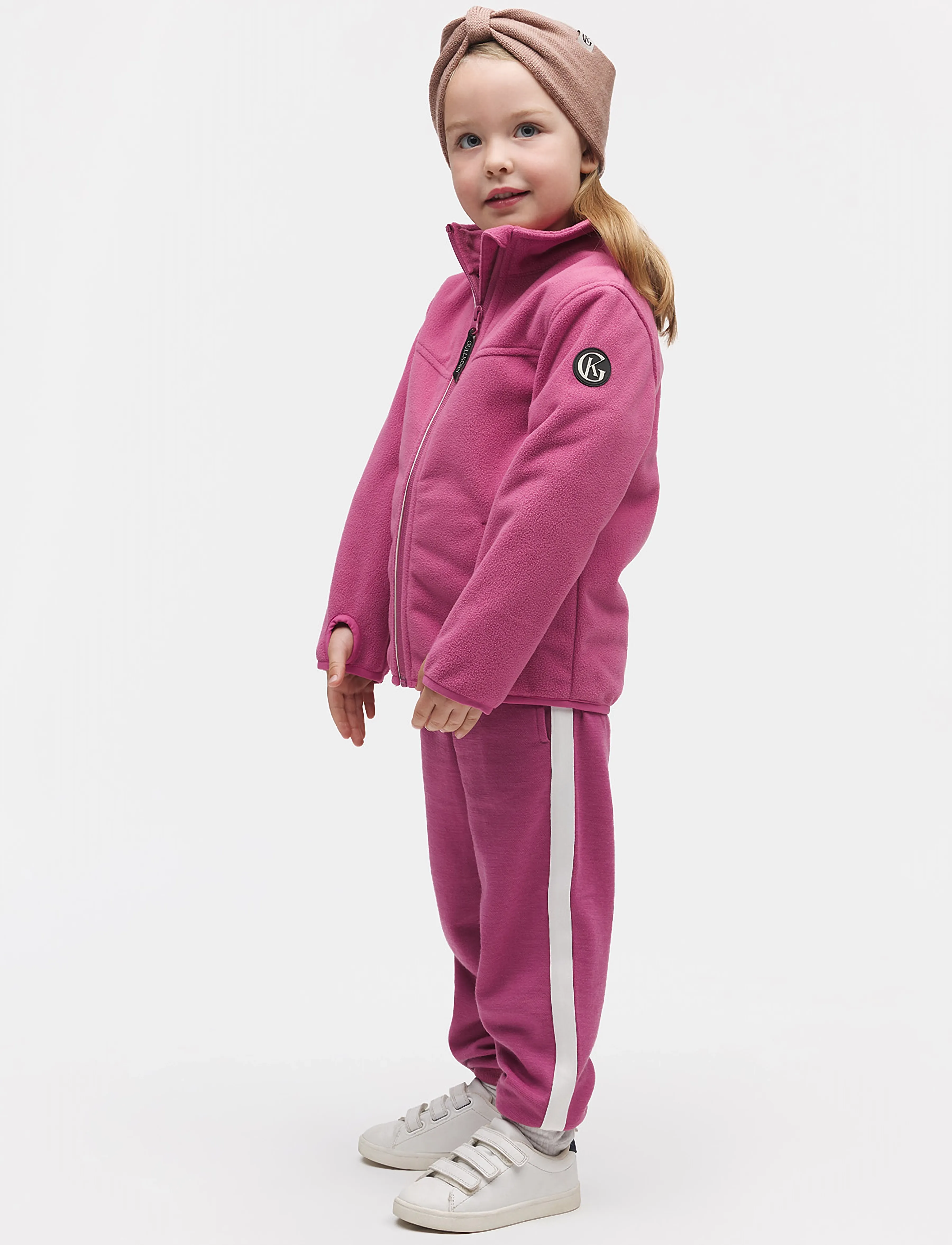 Gullkorn - Syen Wool Pant - mjukisbyxor - velvet rose - 2
