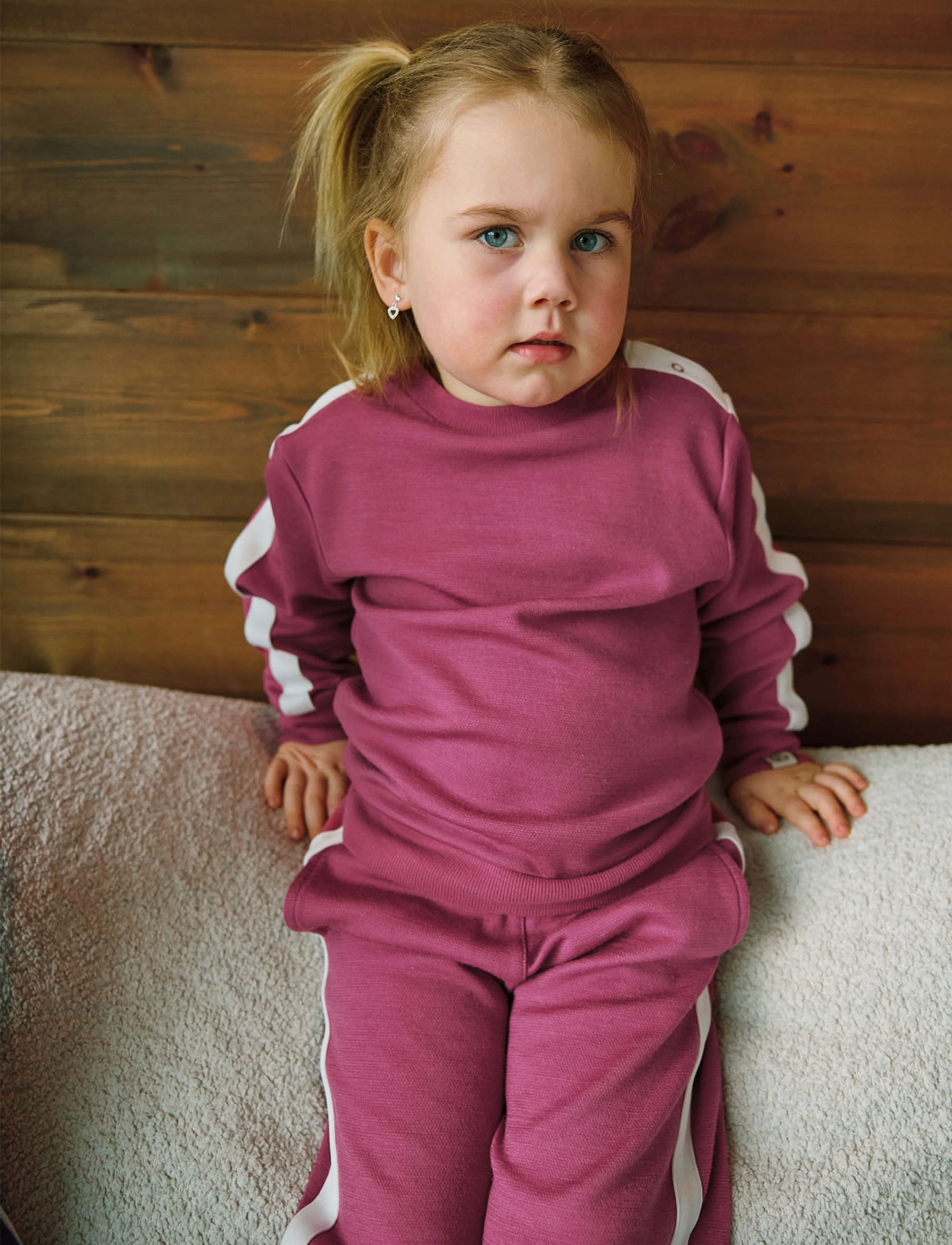 Gullkorn - Syen Wool Pant - mjukisbyxor - velvet rose - 5