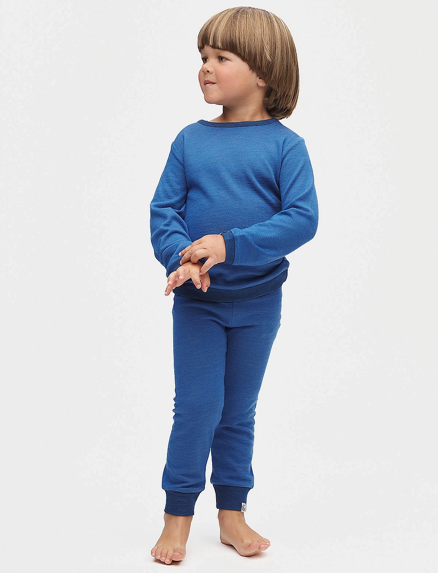 Gullkorn - Grana Wool Pant - base layer baby - denim - 0
