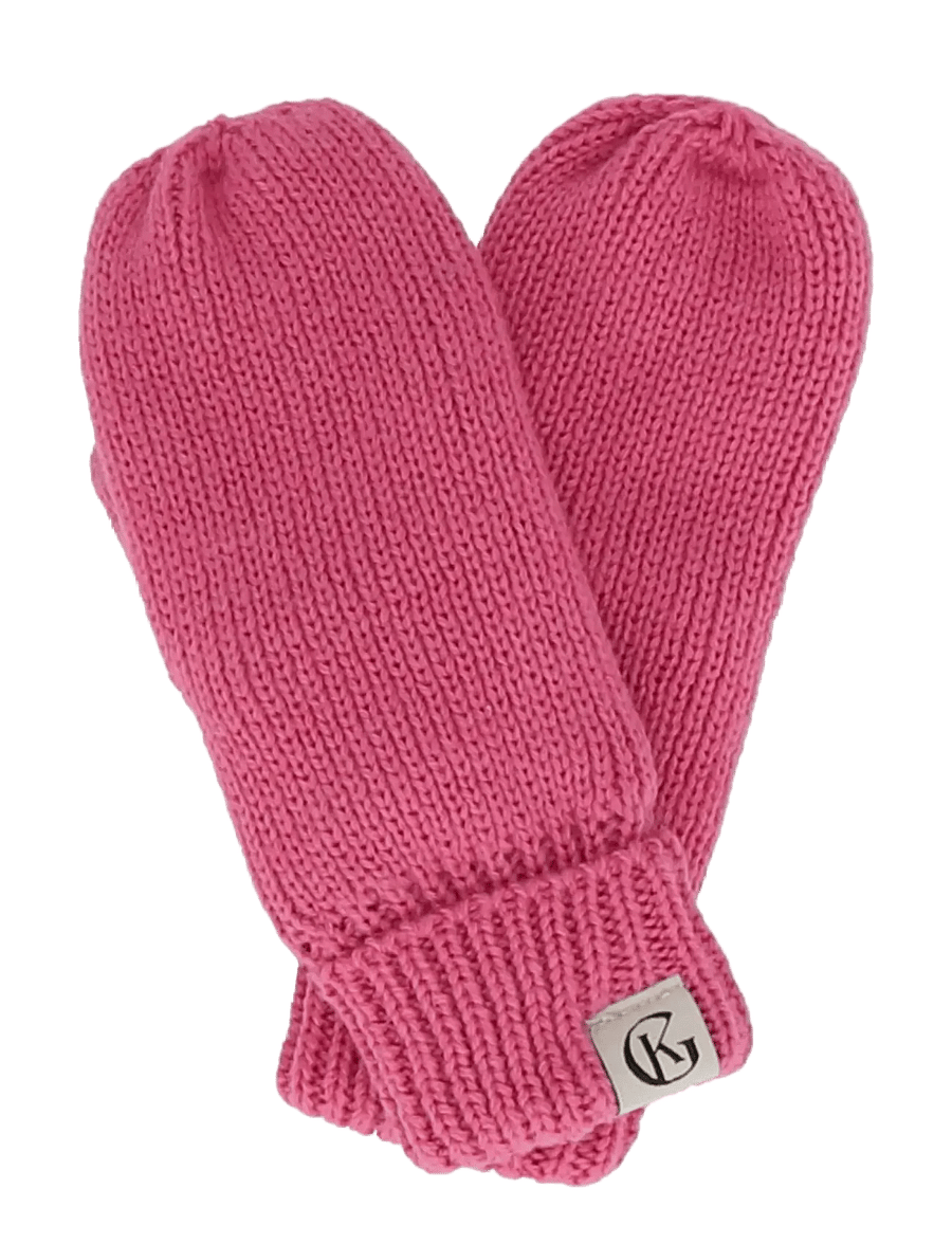 Gullkorn - Silt Wool Mittens - handsker - french pink - 0