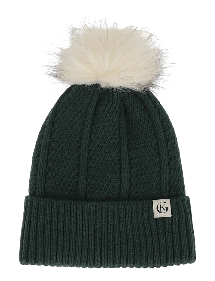 Gullkorn - Gibbs Wool Beanie - vintermössor - forest - 1