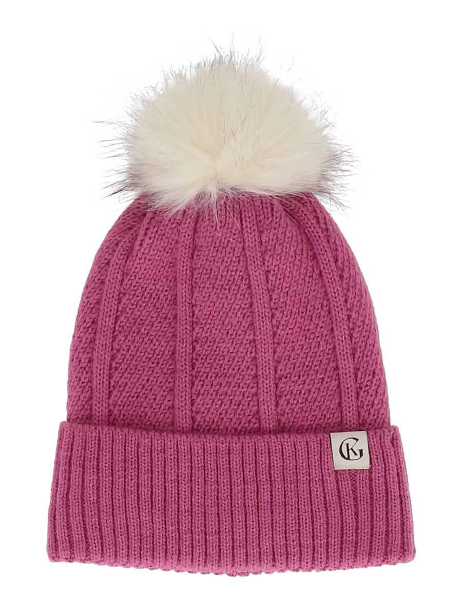 Gullkorn - Gibbs Wool Beanie - vintermössor - velvet rose - 1