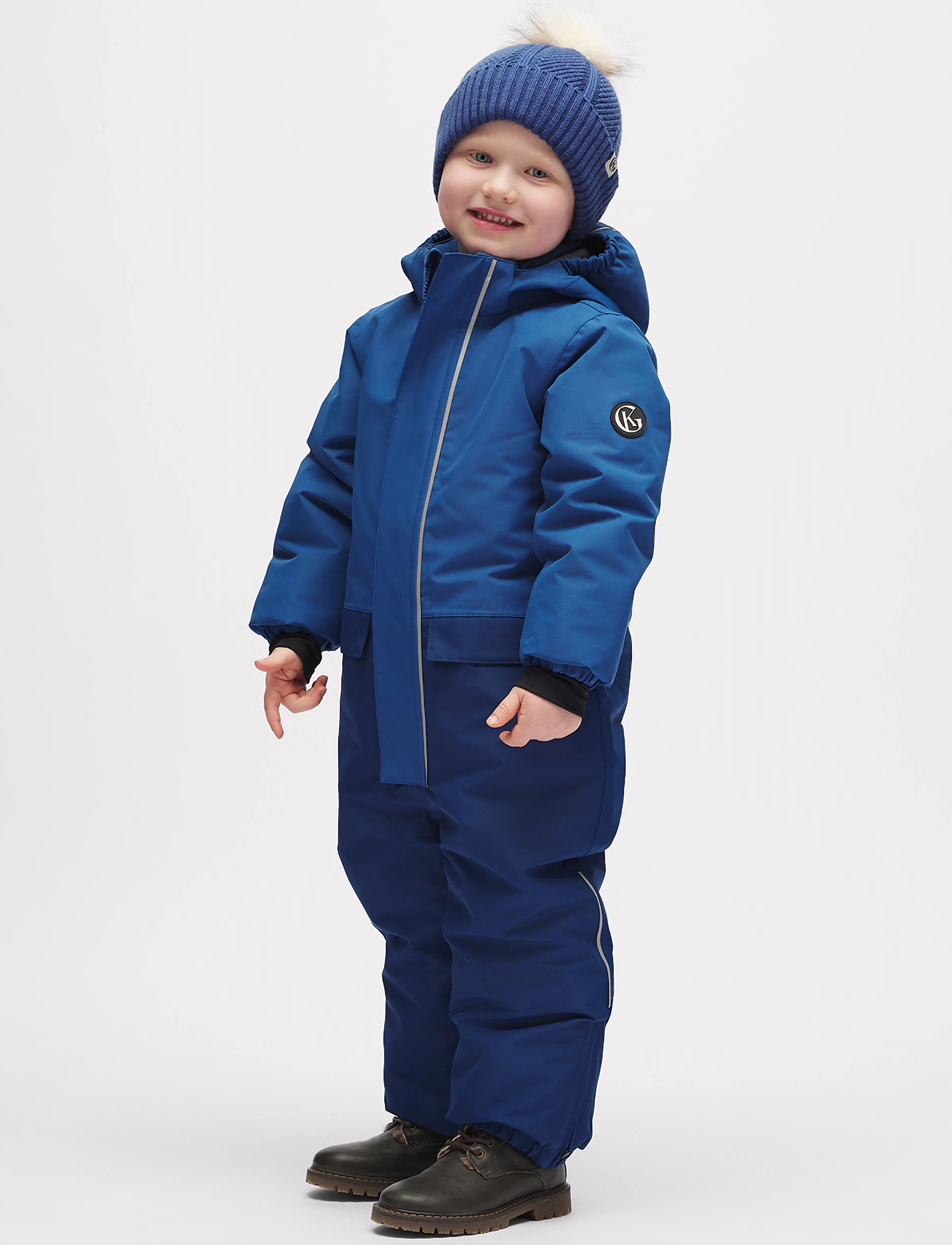 Gullkorn - Monzo Playsuit - schneeanzug - denim - 3