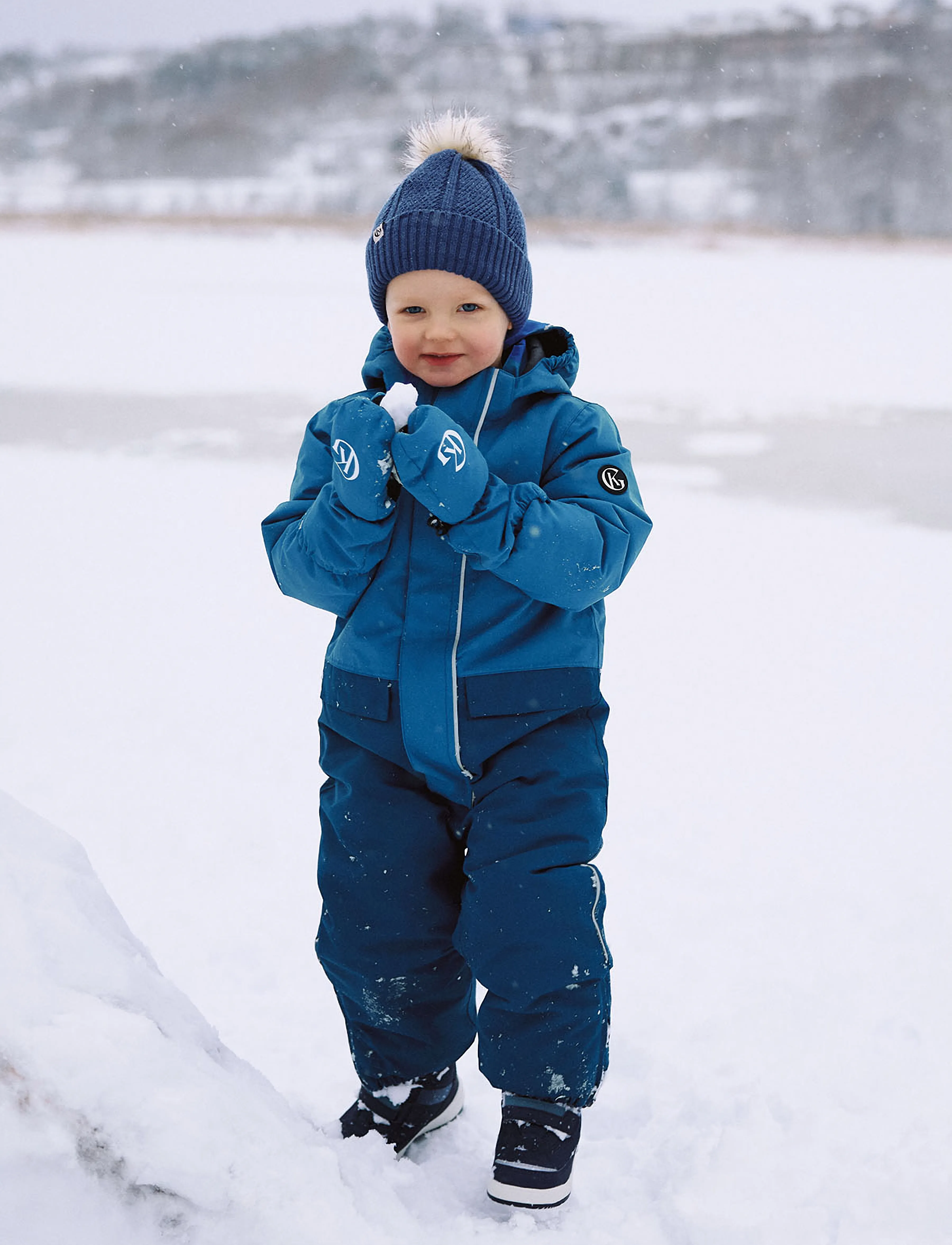 Gullkorn - Monzo Playsuit - schneeanzug - denim - 5