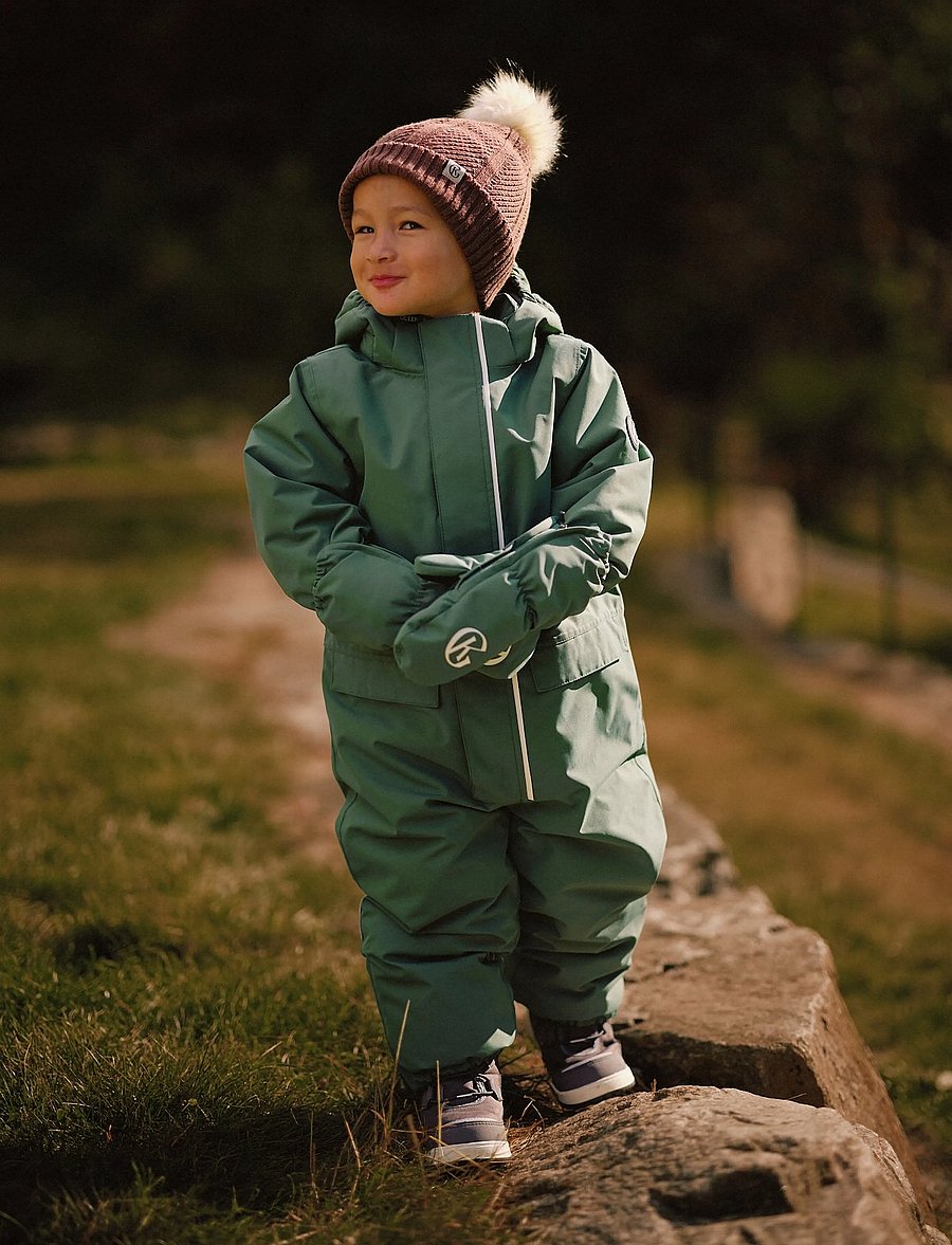 Gullkorn - Monzo Winter Playsuit - snowsuit - dusty green - 3