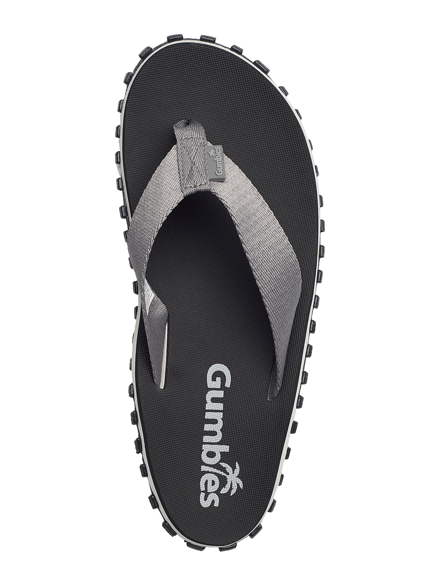 Gumbies - DUCKBILL - klip-klapper - black/grey - 3