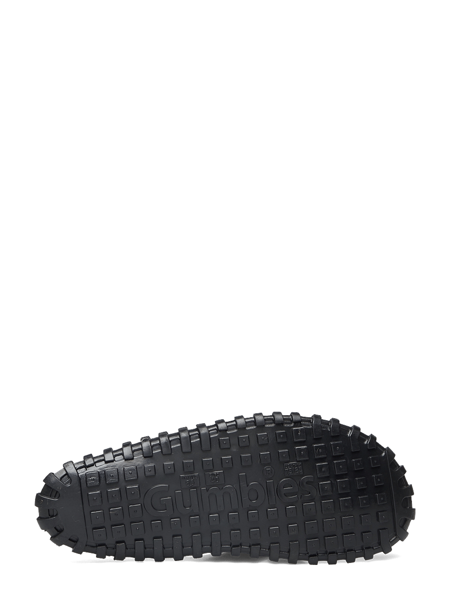 Gumbies - DUCKBILL - klip-klapper - black/grey - 4