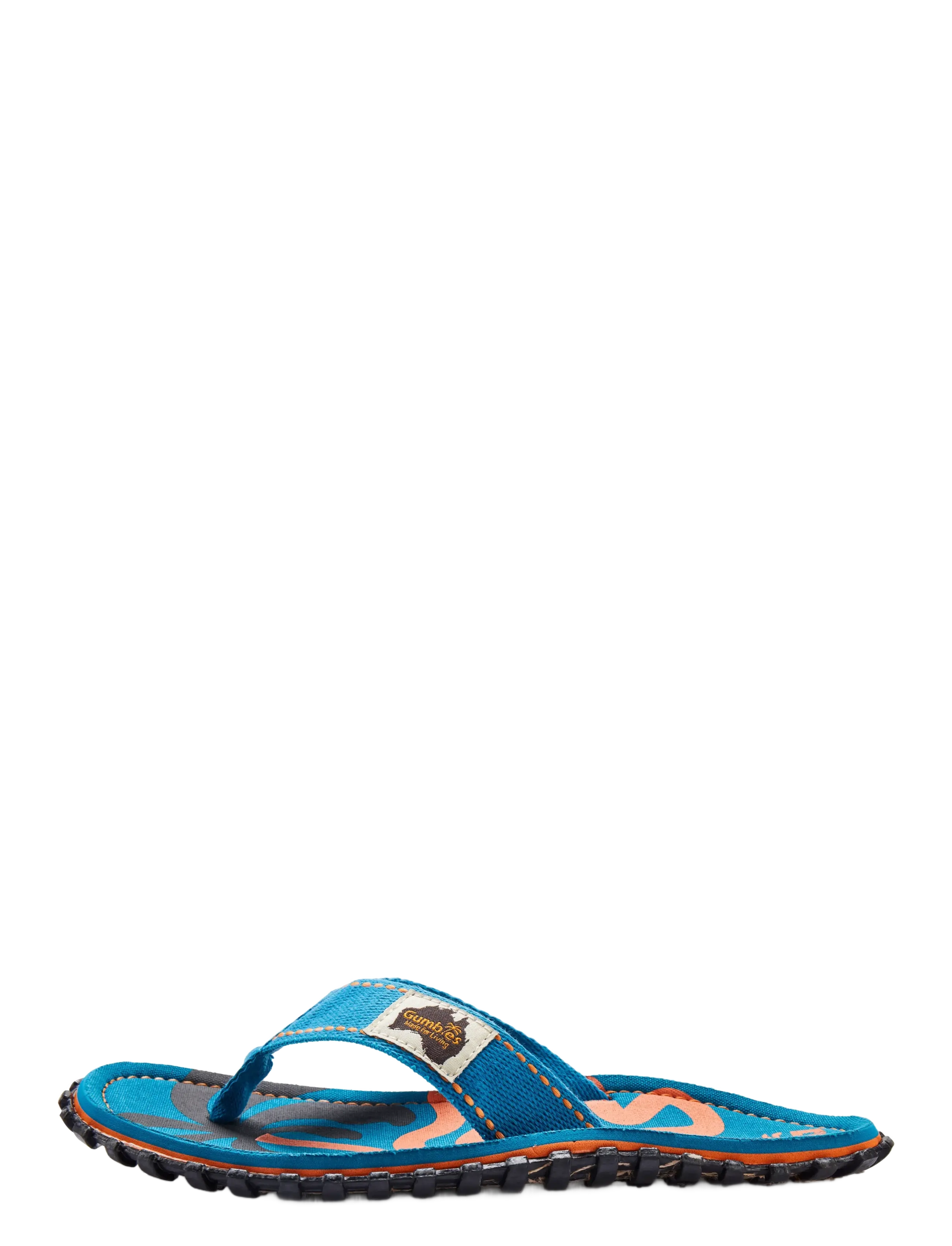 Gumbies ISLANDER - Flip-flops - BLUE PALMETTO / blue