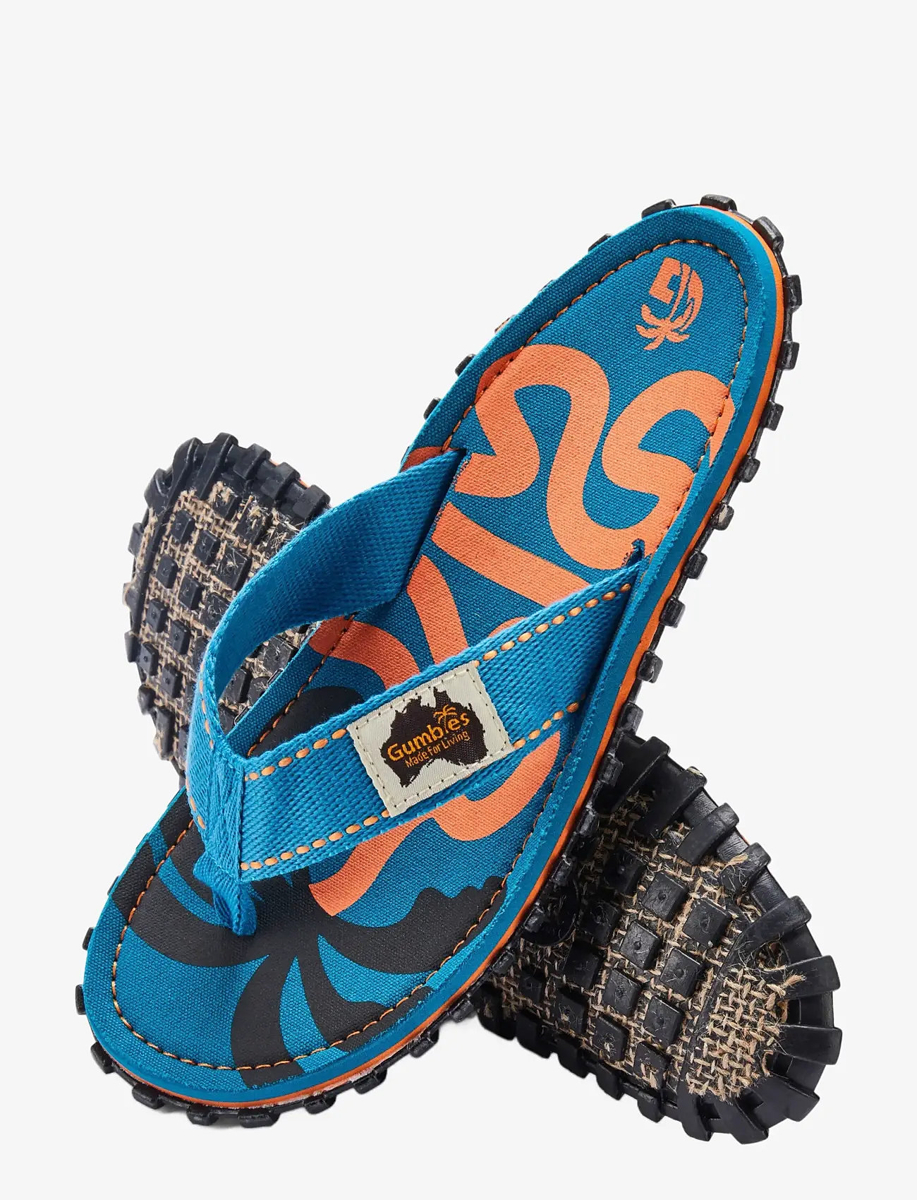 Gumbies - ISLANDER - klip-klapper - blue palmetto - 3