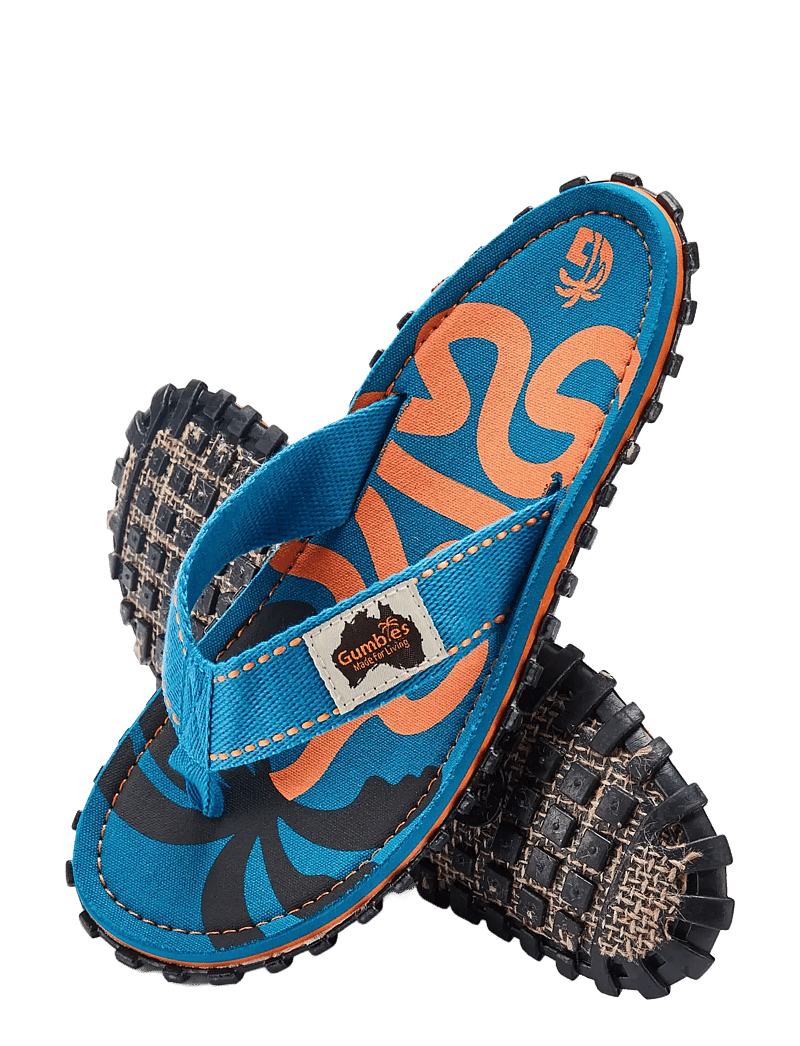 Gumbies - ISLANDER - klip-klapper - blue palmetto - 3